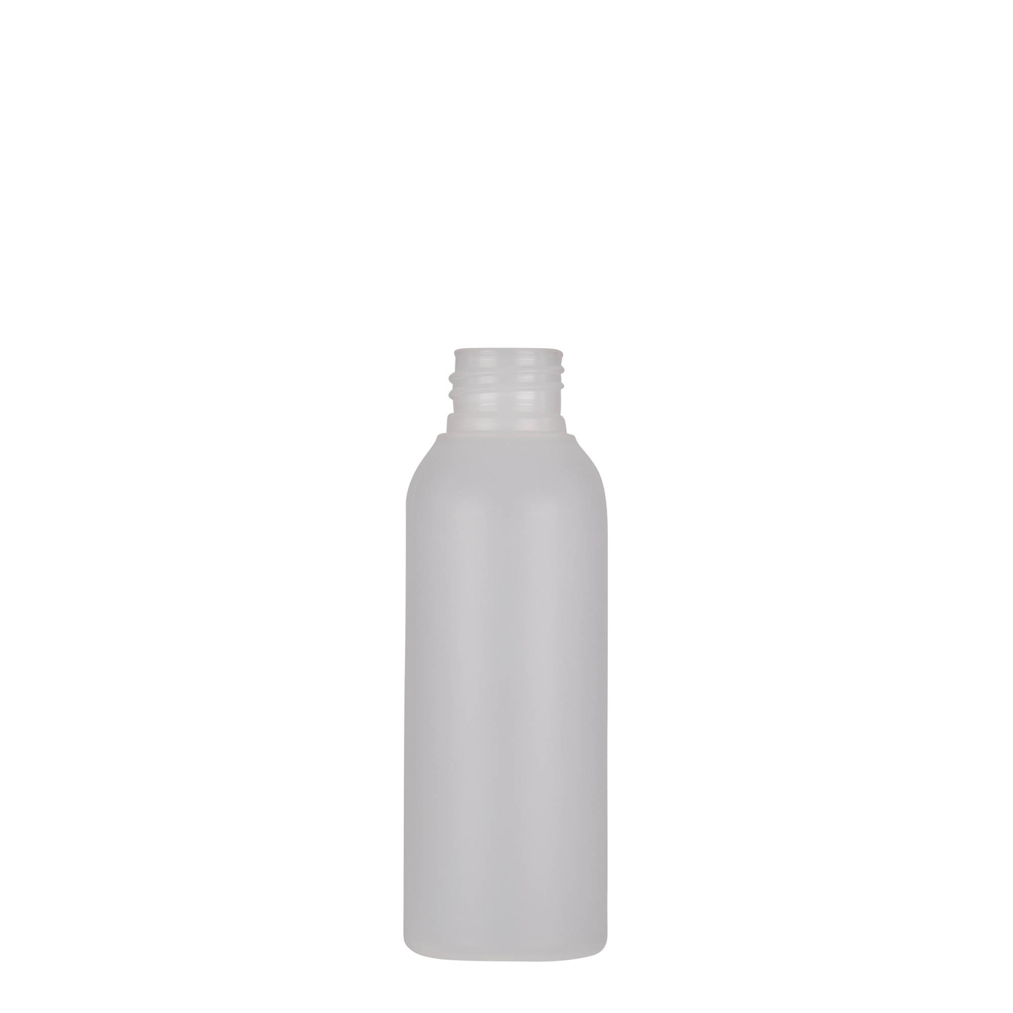100 ml Kunststoffflasche 'Tuffy', HDPE, natur, Mündung: 24/410