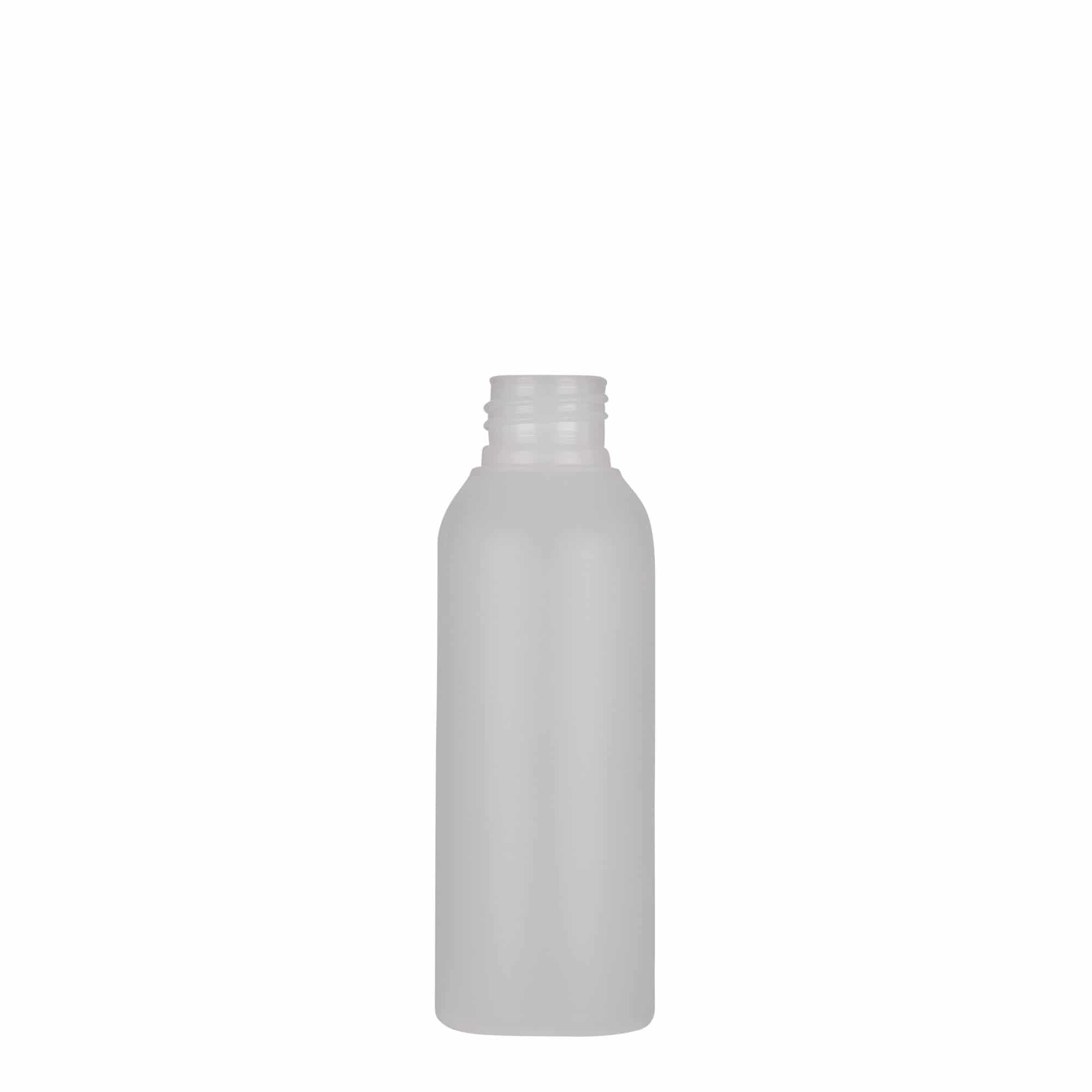 100 ml Kunststoffflasche 'Tuffy', HDPE, natur, Mündung: 24/410