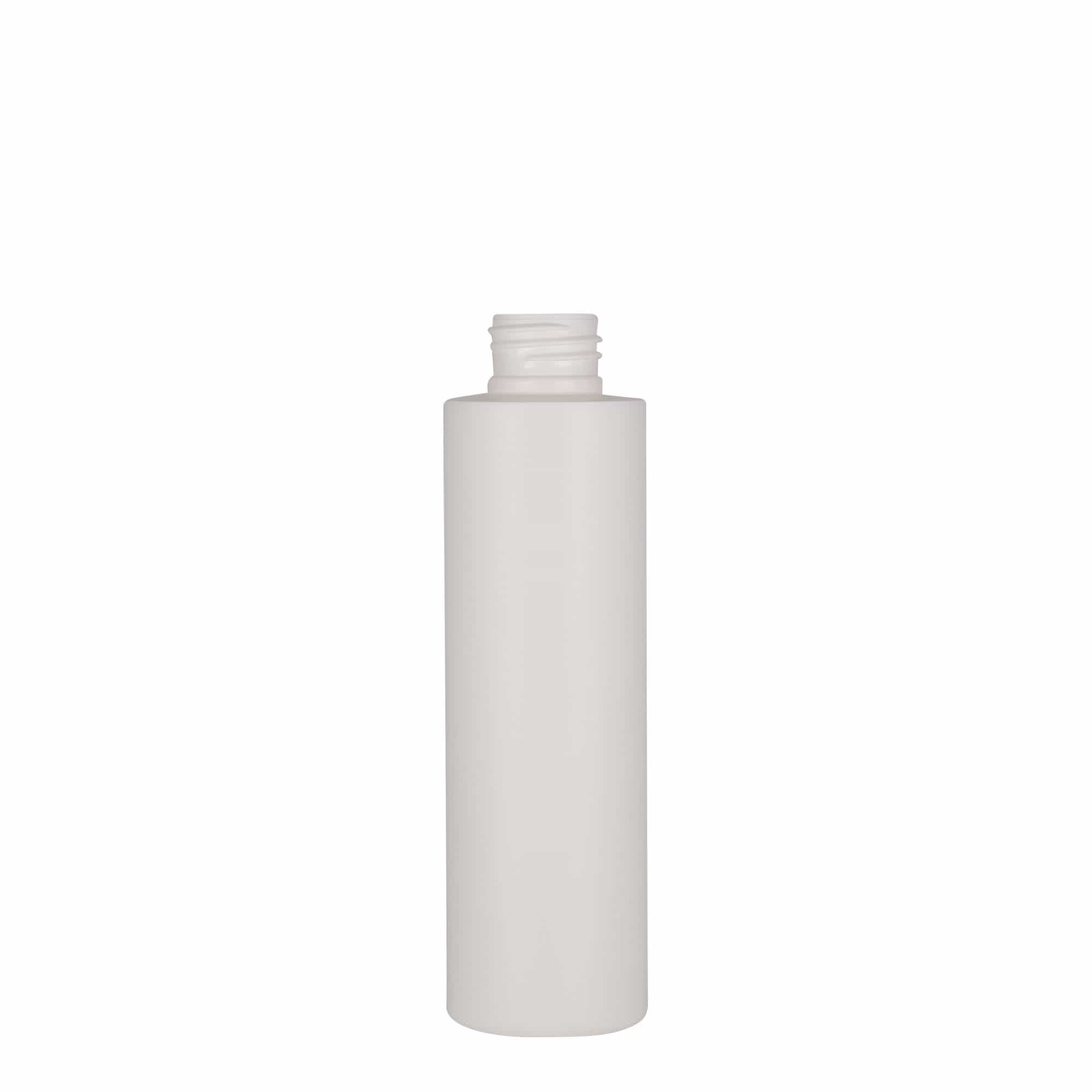 150 ml Kunststoffflasche 'Pipe', HDPE, weiß, Mündung: 24/410