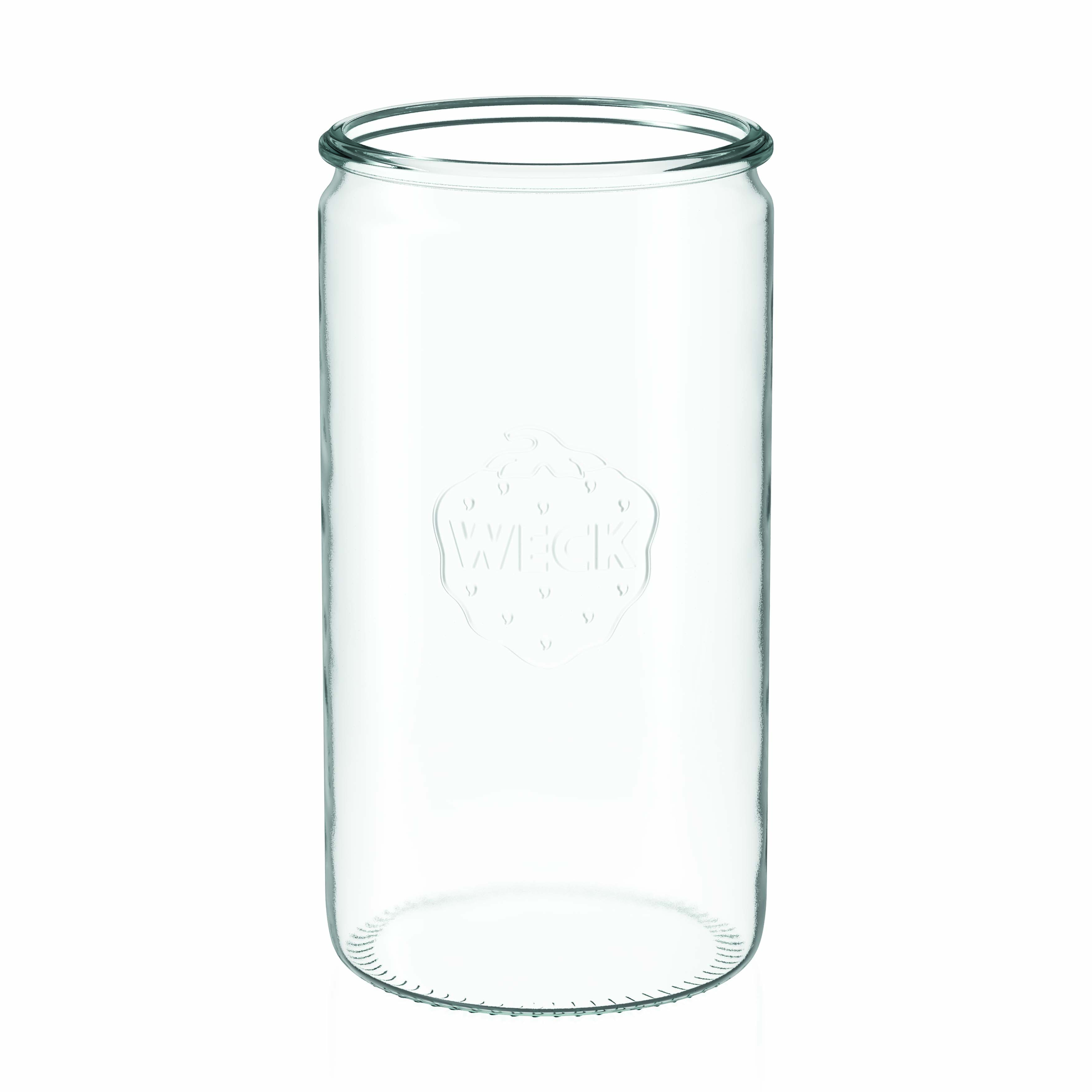 1.575 ml WECK-Zylinderglas, Mündung: Rundrand