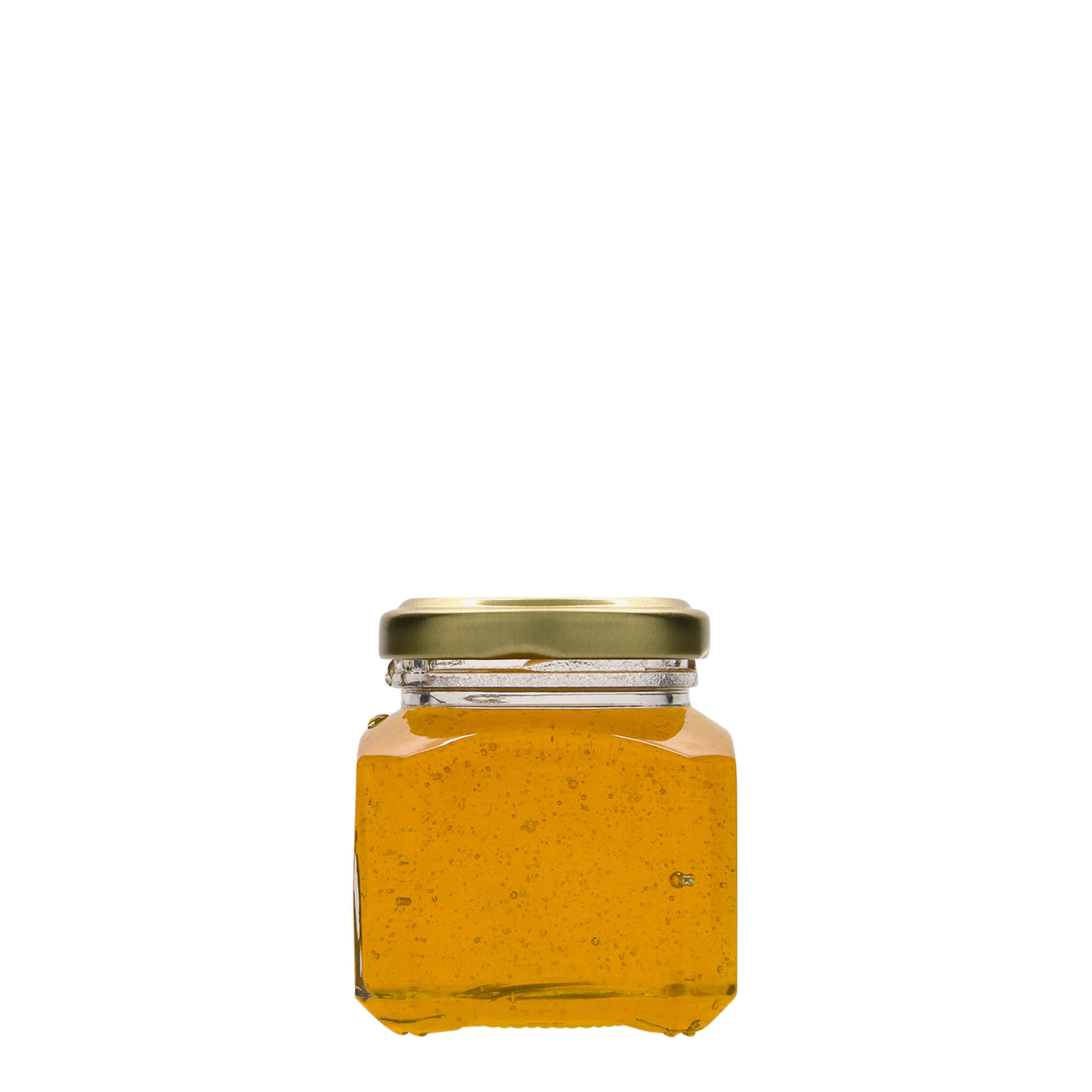 106 ml Vierkantglas 'Mailand', Mündung: Twist-Off (TO 48)