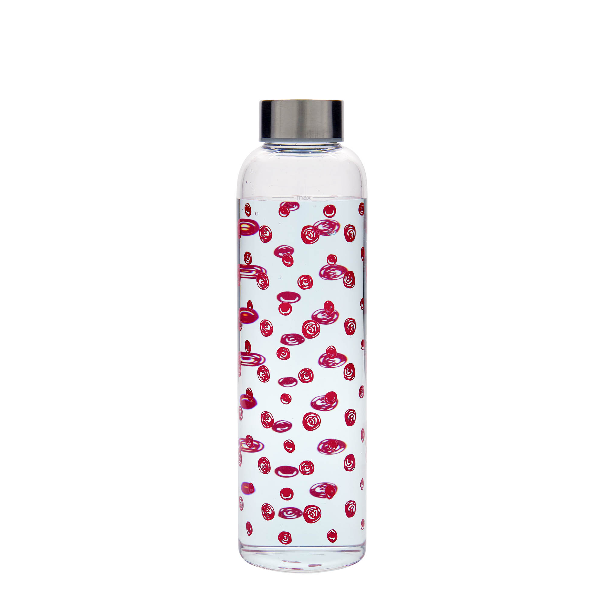 500 ml Trinkflasche 'Perseus - Rote Punkte', Mündung: Schraubverschluss 500 ml Trinkflasche 'Perseus - Rote Punkte', Mündung: Schraubverschluss