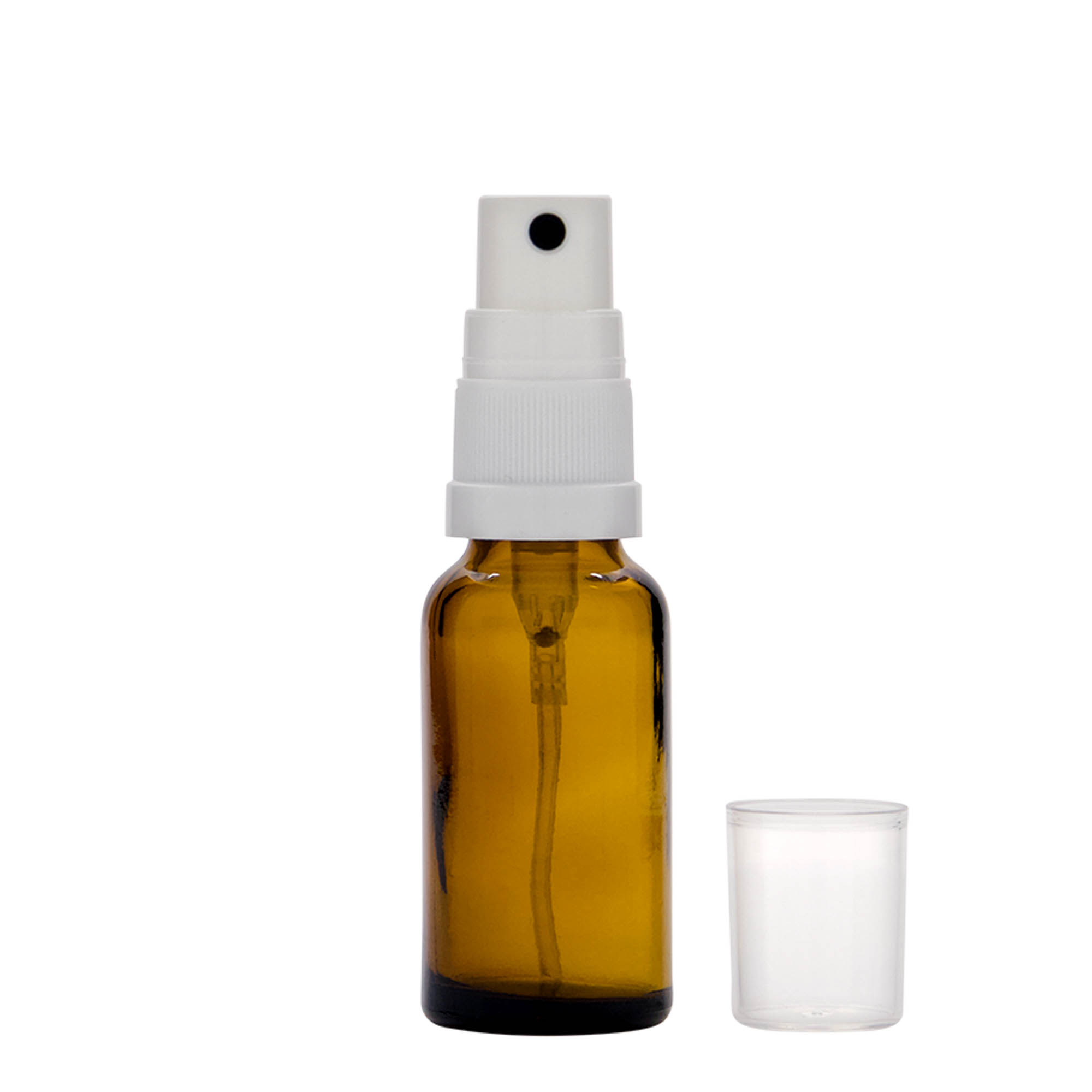 20 ml Sprühflasche Medizin, Glas, braun, Mündung: DIN 18 20 ml Sprühflasche Medizin, Glas, braun, Mündung: DIN 18