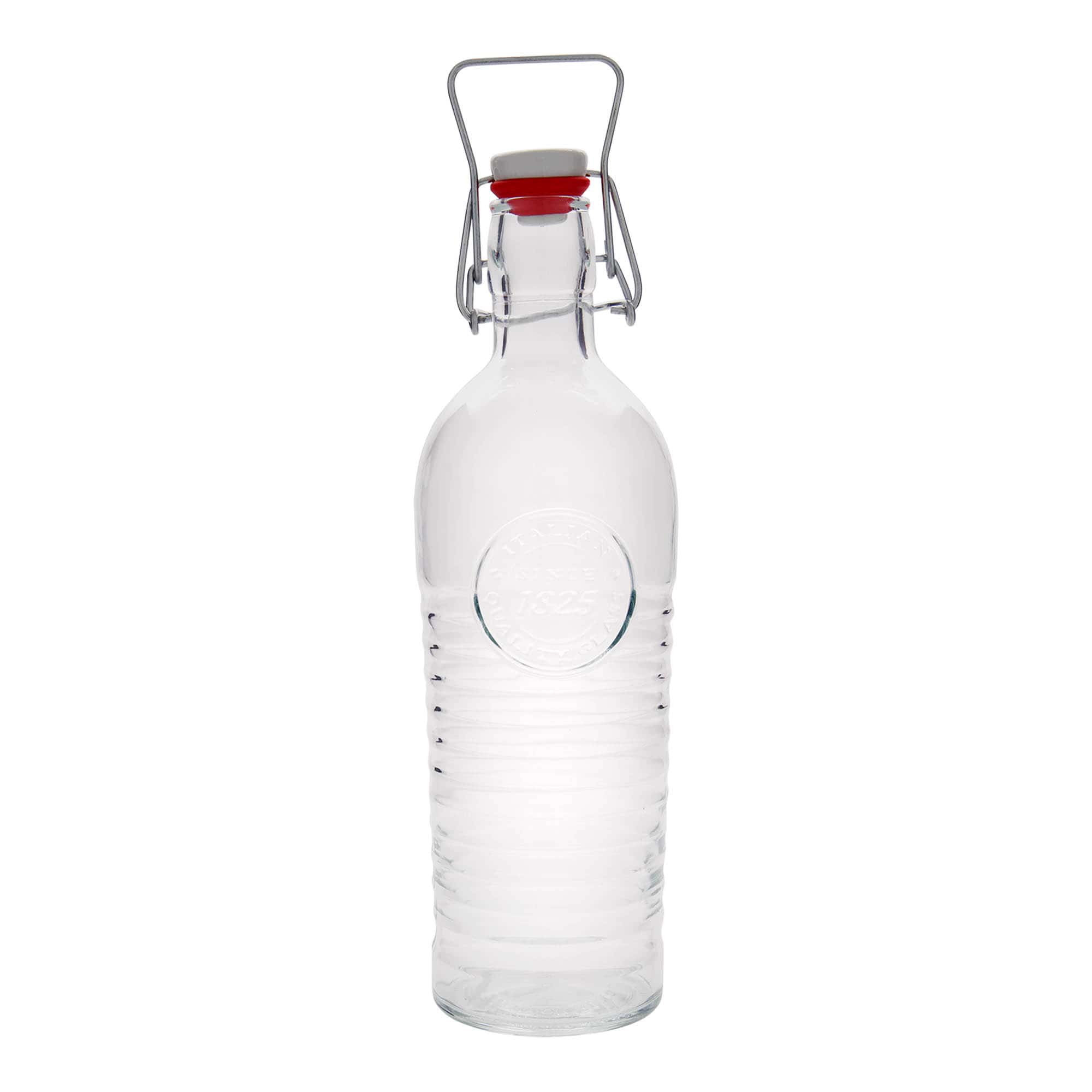 1.200 ml Glasflasche 'Officina 1825', Mündung: Bügelverschluss