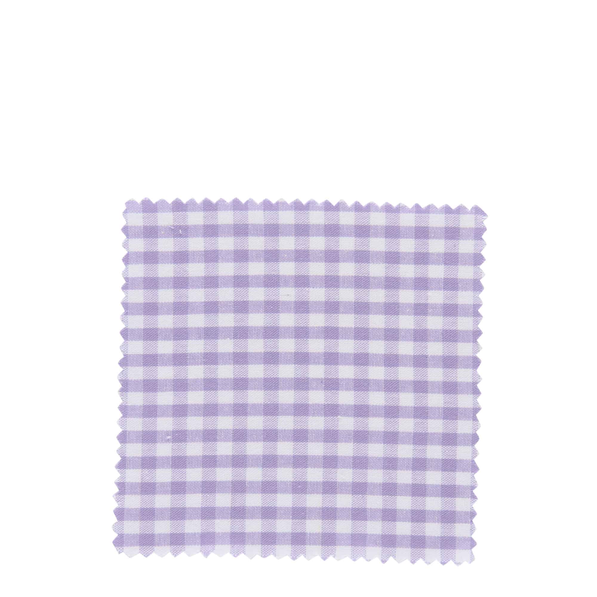 Stoffdeckchen kariert 12x12, quadratisch, Textil, flieder, Mündung: TO38-TO53