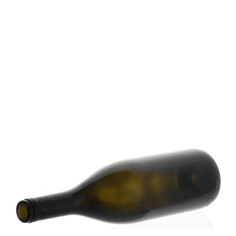 750 ml Weinflasche „Tiffany“, antikgrün, Mündung: Kork