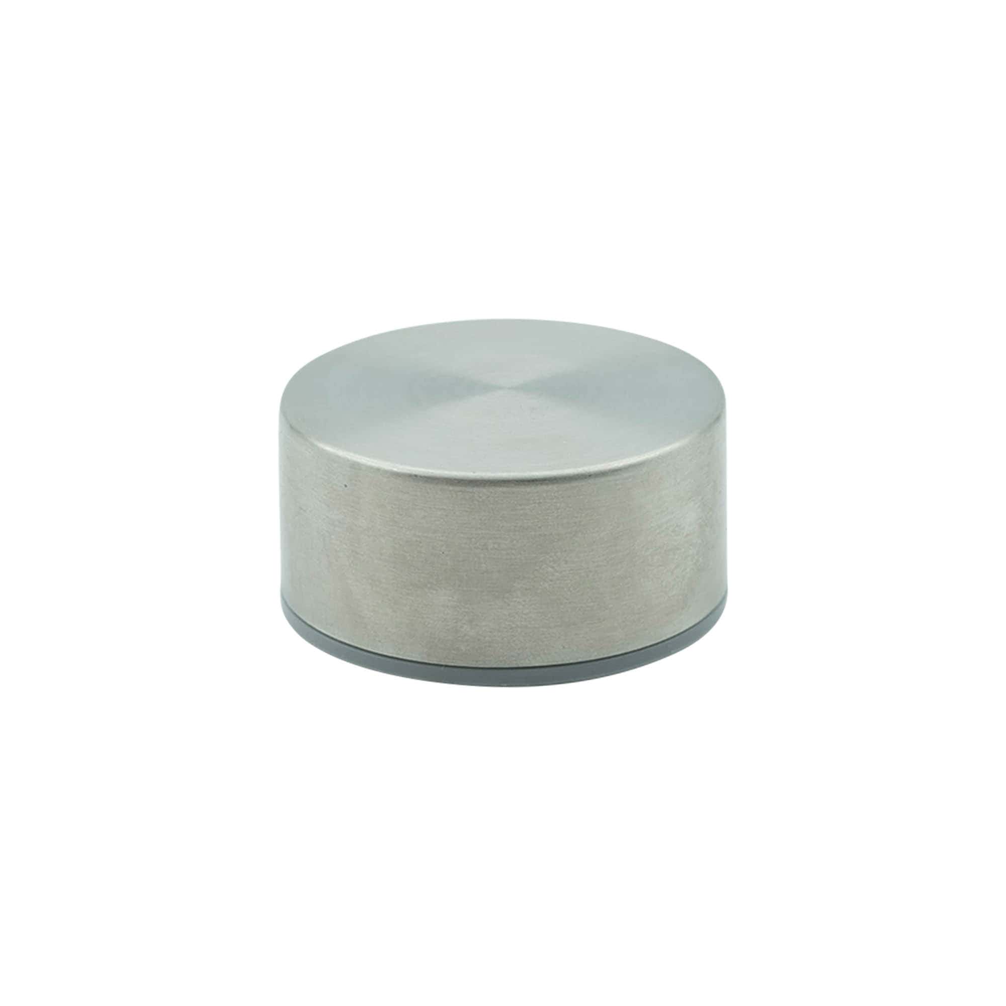 Schraubdeckel 'Perseus', Metall, silber Schraubdeckel 'Perseus', Metall, silber