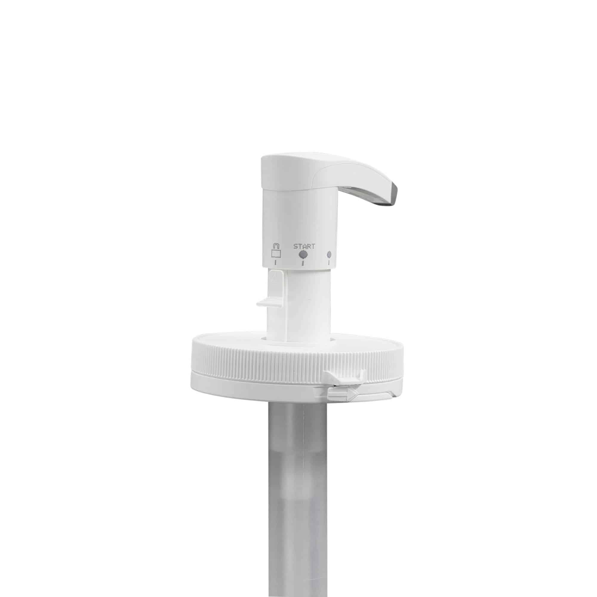 Dispenserpumpe für 655 ml „Securibox“, PE-Kunststoff, weiß, für Mündung: Schraubverschluss
