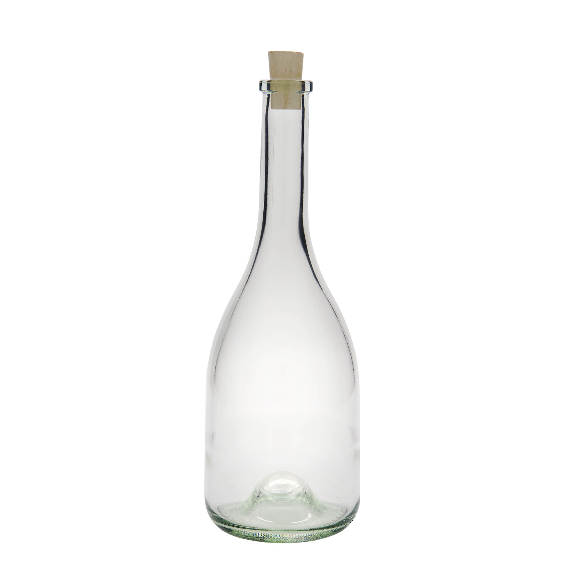 750 ml Glasflasche „Rustica“, Mündung: Kork