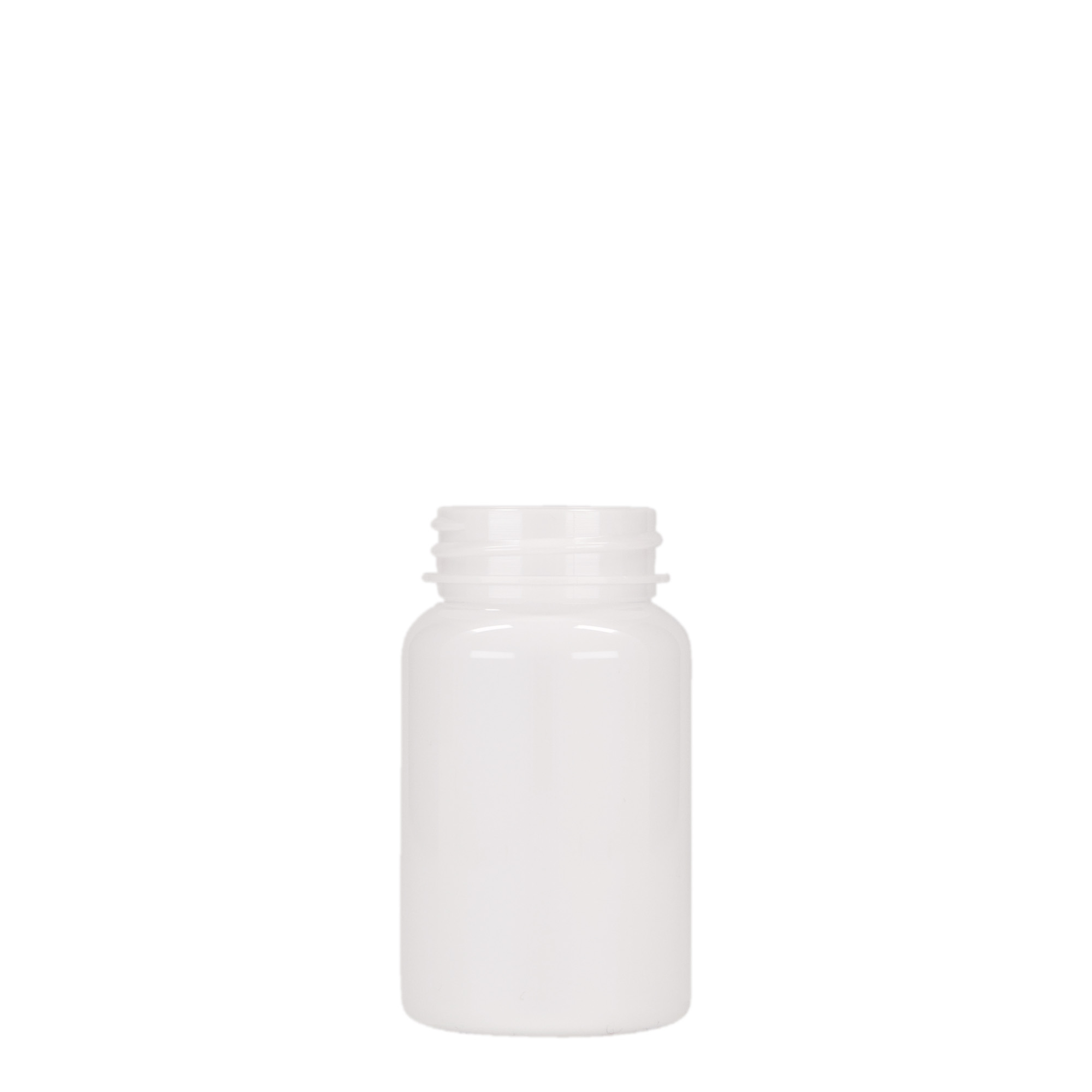 75 ml PET-Packer, Kunststoff, weiß, Mündung:  38/400
