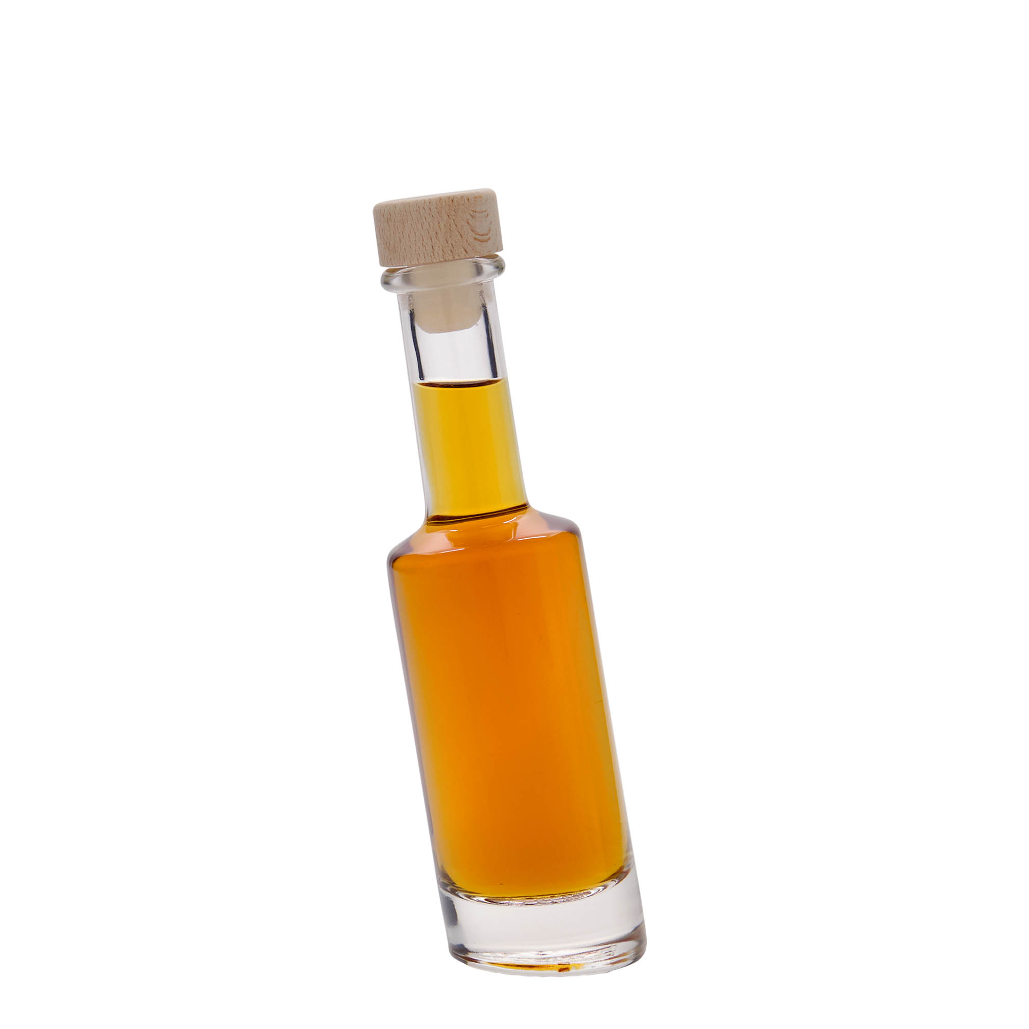 100 ml Glasflasche 'Bounty', Mündung: Kork 100 ml Glasflasche 'Bounty', Mündung: Kork