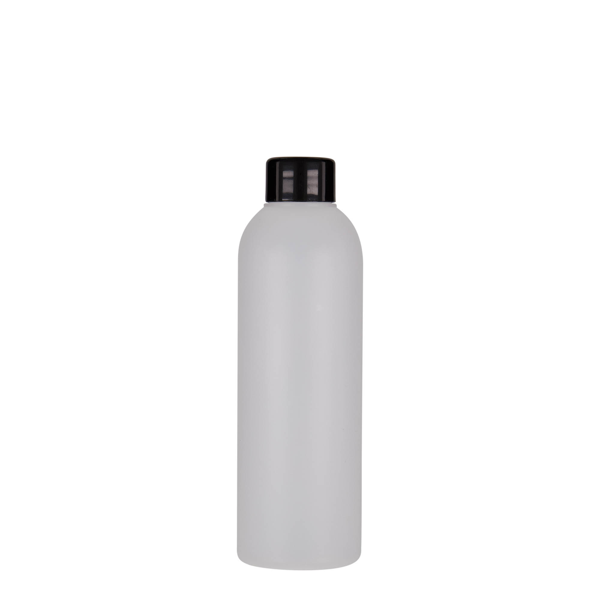 200 ml Kunststoffflasche 'Tuffy', HDPE, natur, Mündung: 24/410 200 ml Kunststoffflasche 'Tuffy', HDPE, natur, Mündung: 24/410