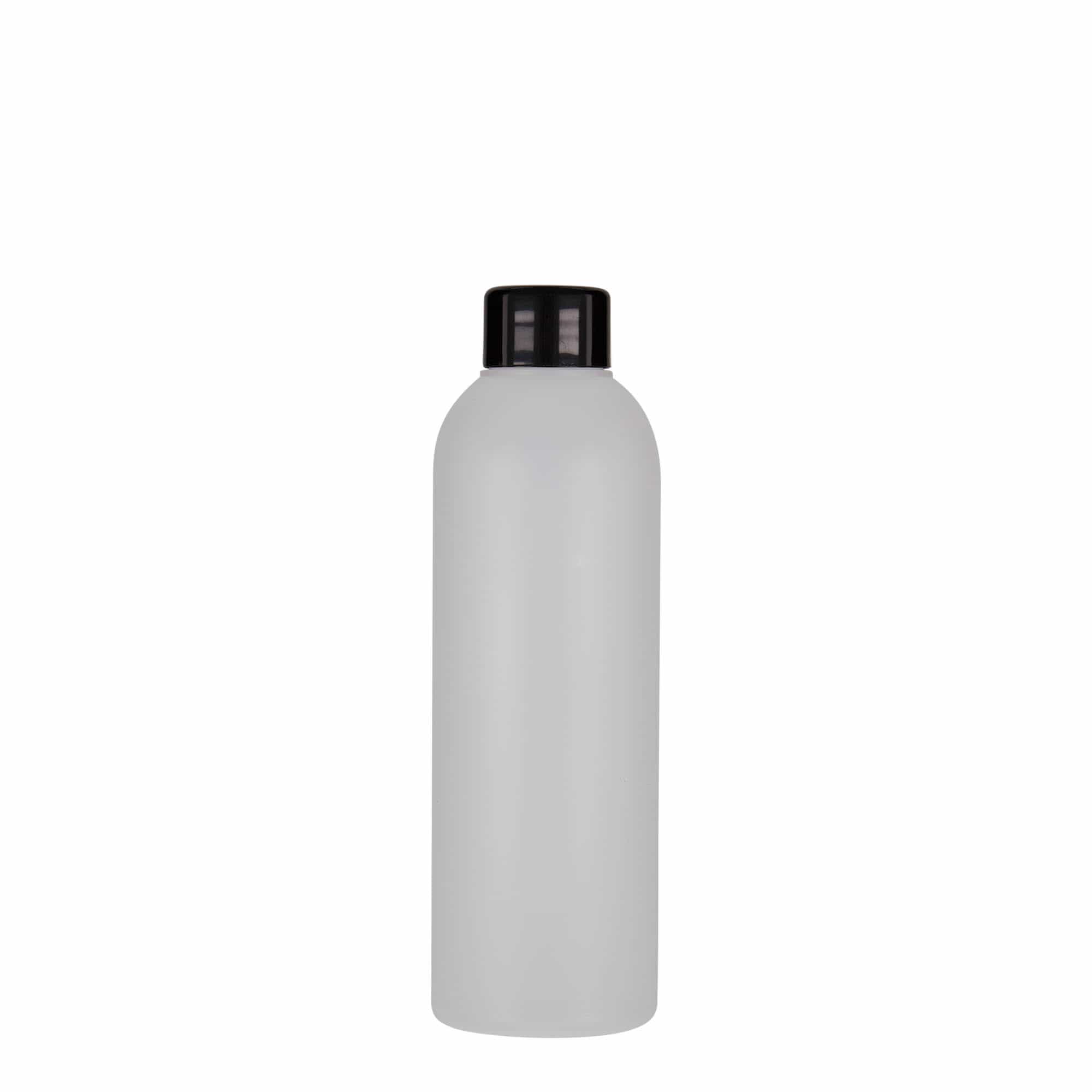 200 ml Kunststoffflasche „Tuffy“, HDPE, natur, Mündung:  24/410