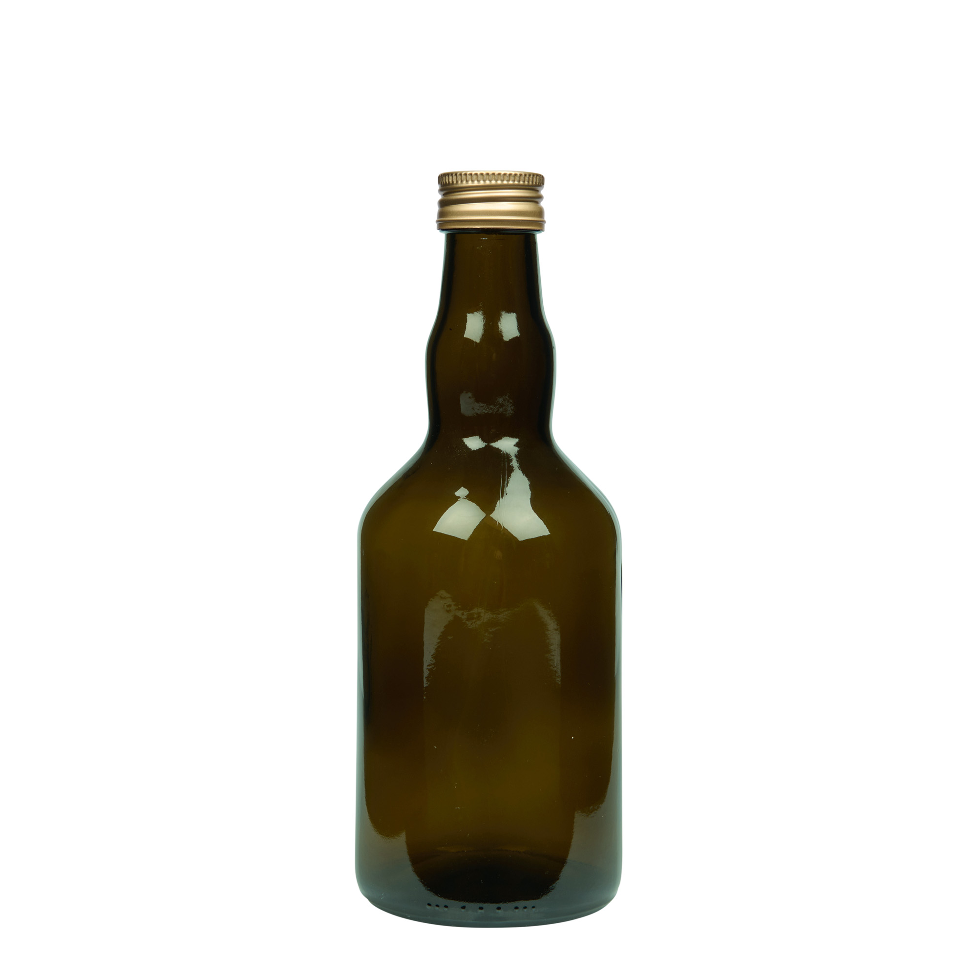 500 ml Glasflasche 'Olona', antikgrün, Mündung: PP 31,5