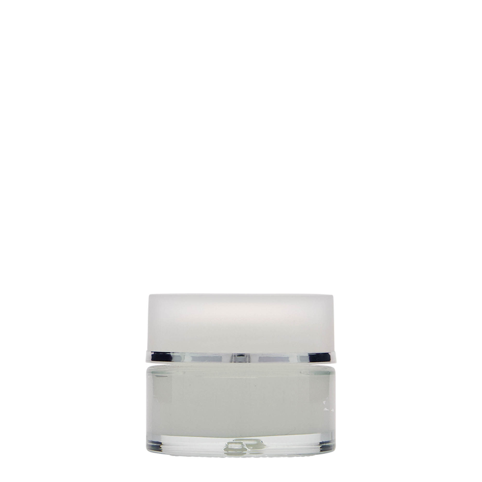 30 ml Tiegel 'Clear Edition', Glas, Mündung: Schraubverschluss