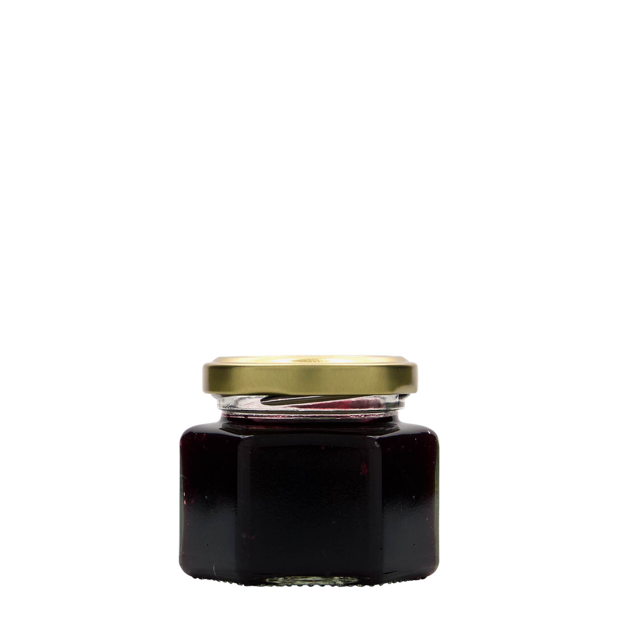 106 ml Sechskantglas, Mündung: Twist-Off (TO 53) 106 ml Sechskantglas, Mündung: Twist-Off (TO 53)