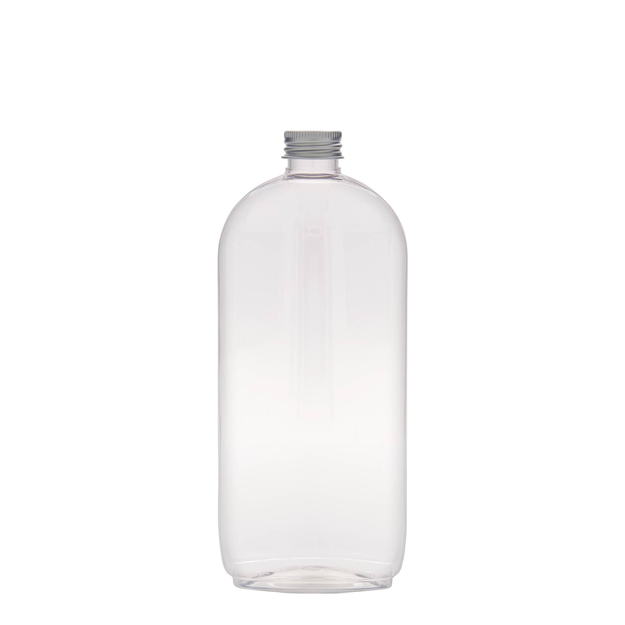 500 ml PET-Flasche „Iris“, oval, Kunststoff, Mündung:  24/410
