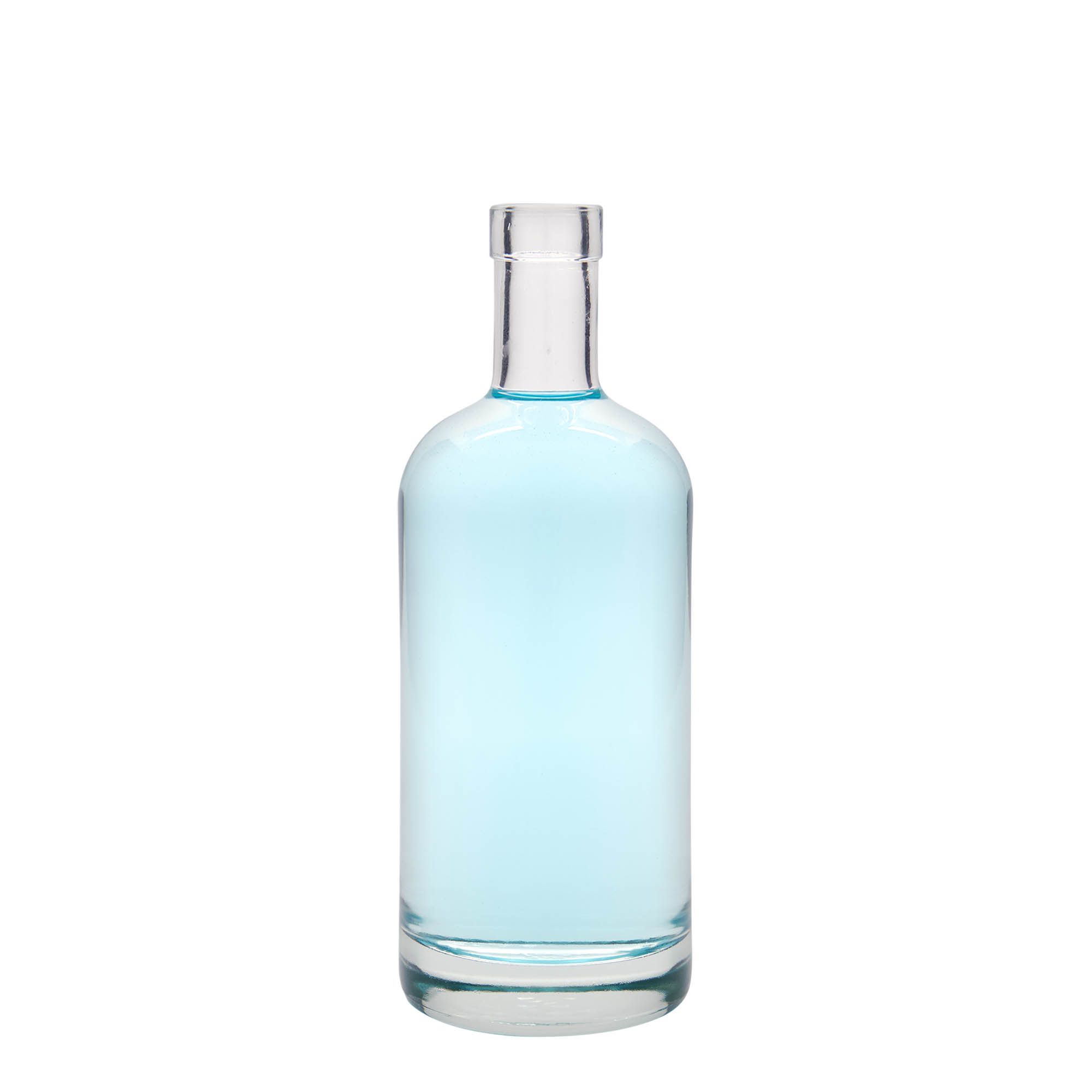500 ml Glasflasche 'Linea Uno', Mündung: Kork