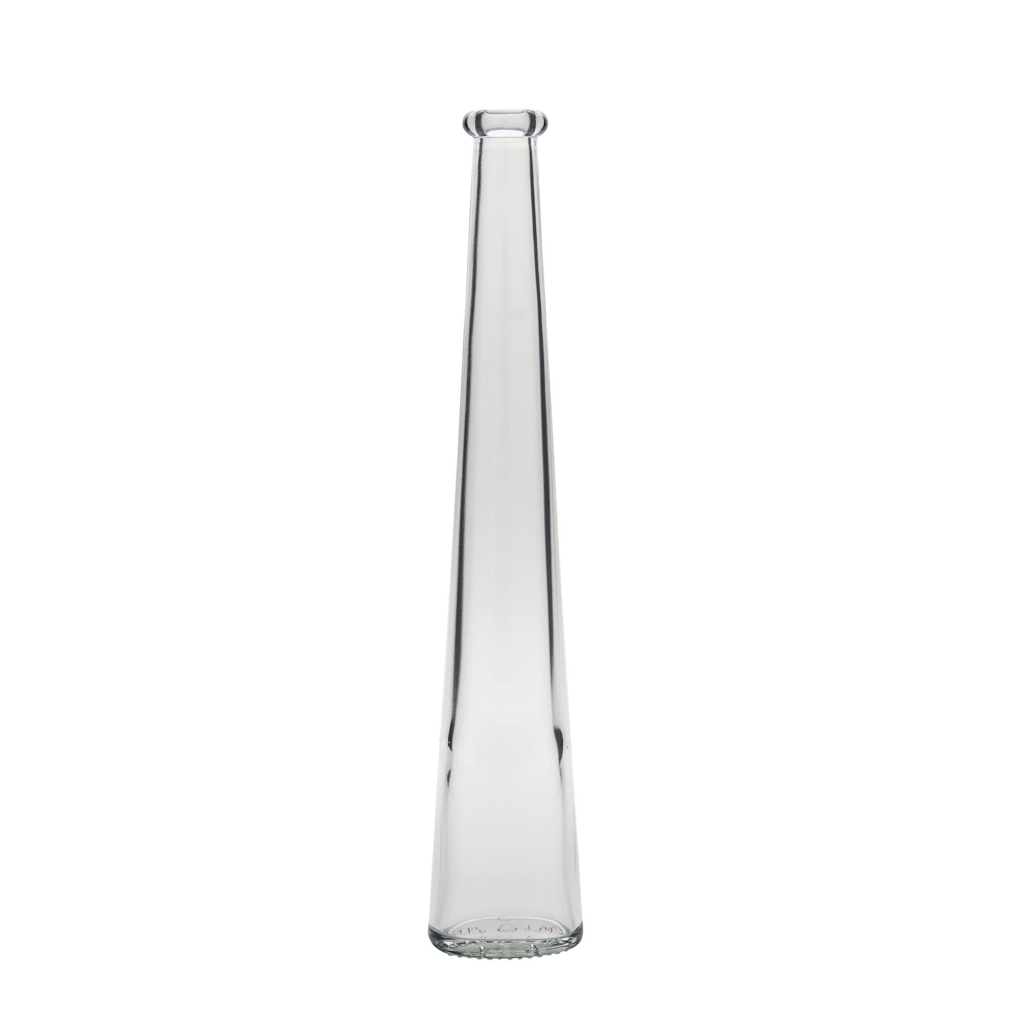 200 ml Glasflasche „Dama Ovale“, oval, Mündung: Kork
