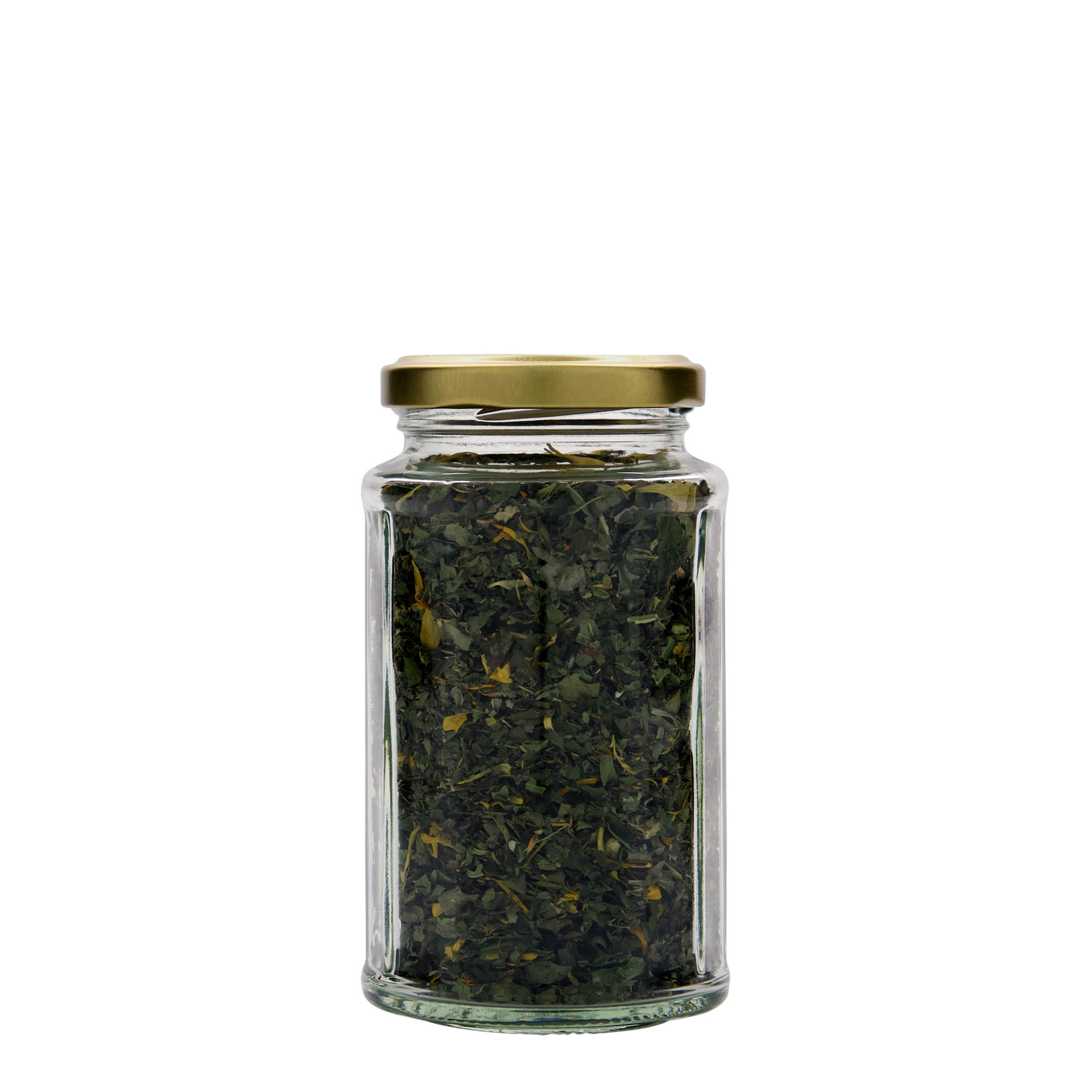 288 ml Mehrkantglas, zwölfeckig, Mündung: Twist-Off (TO 58)