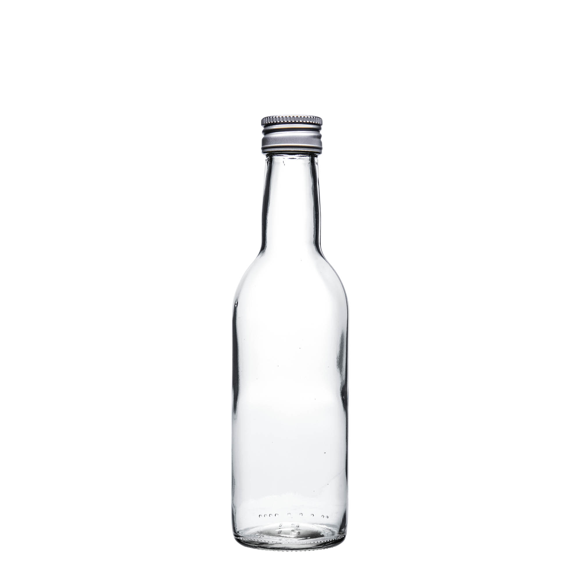 250 ml Glasflasche „Bordeaux“, Mündung: PP 28