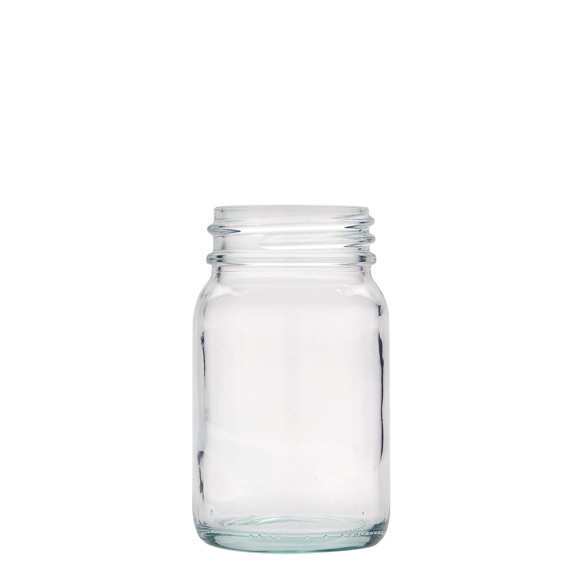 200 ml Weithalsglas, Mündung: DIN 55 200 ml Weithalsglas, Mündung: DIN 55
