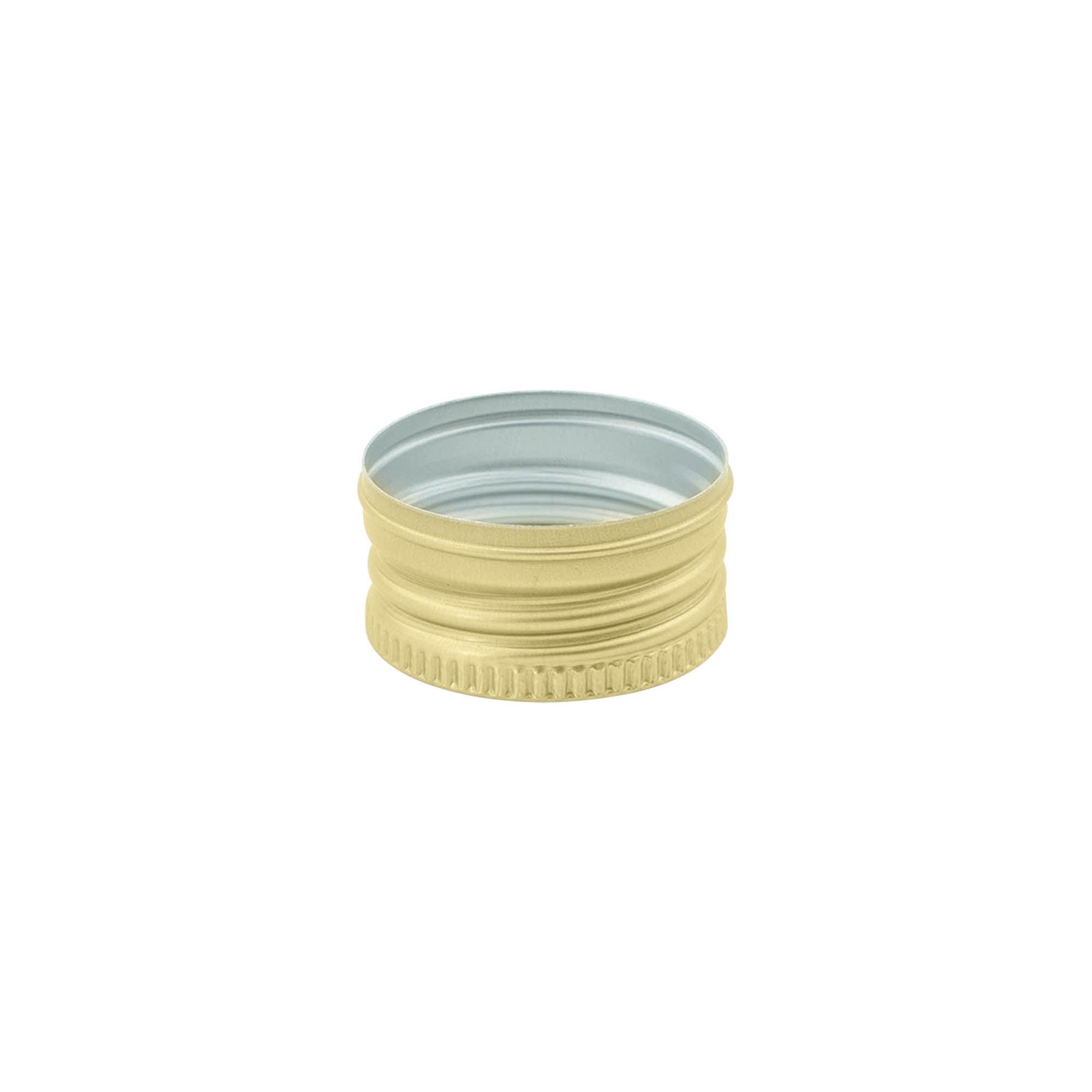 Schraubverschluss, Metall, gold, für Mündung: PP 31,5 Schraubverschluss, Metall, gold, für Mündung: PP 31,5
