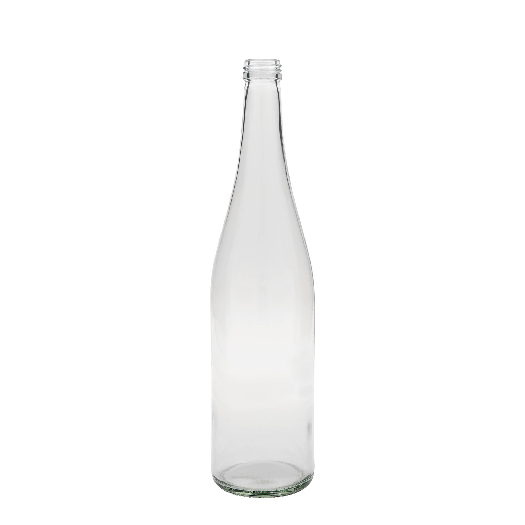 750 ml Glasflasche „Weinschlegel“, Mündung: PP 28