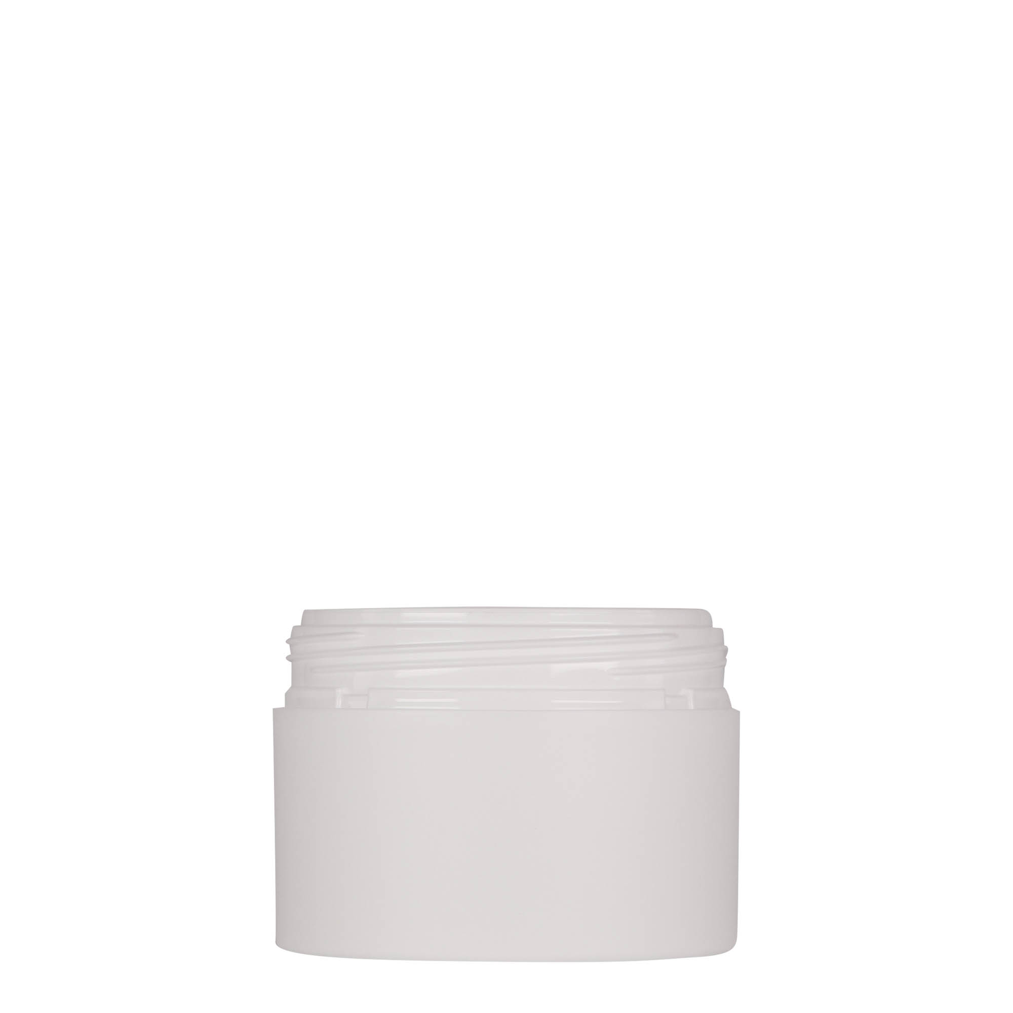 100 ml Kunststoffdose 'Antonella', PP, weiß, Mündung: Schraubverschluss 100 ml Kunststoffdose 'Antonella', PP, weiß, Mündung: Schraubverschluss