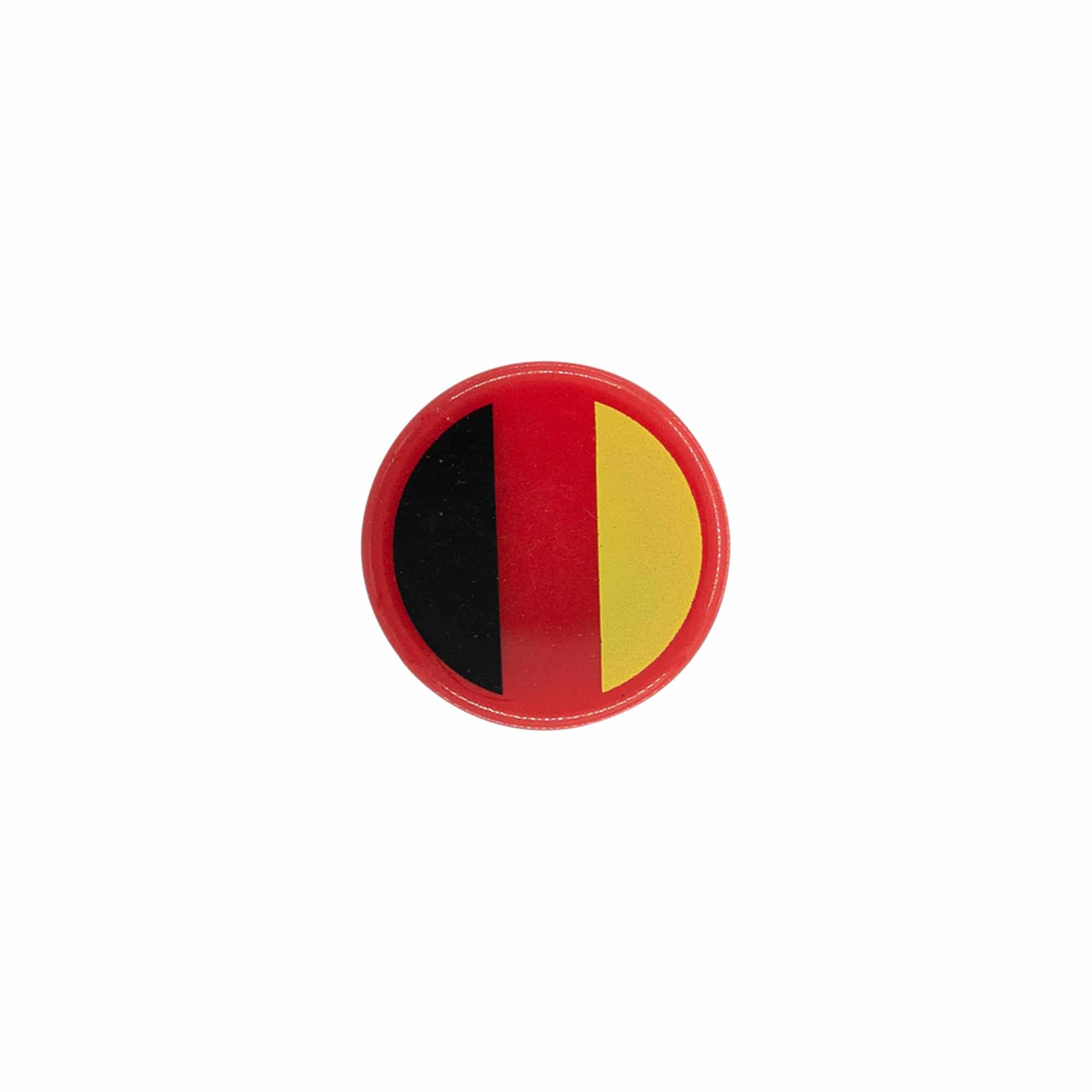 Griffkorken 19 mm „Deutschland“, Kunststoff, mehrfarbig, für Mündung: Kork