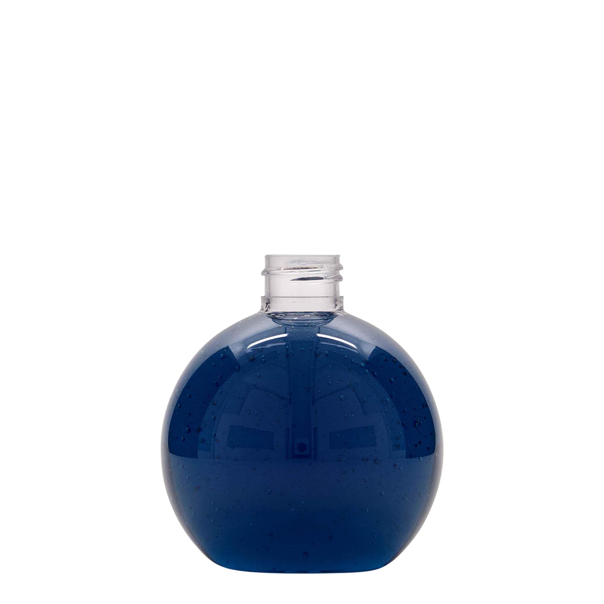 250 ml PET-Flasche 'Perry', rund, Kunststoff, Mündung: 24/410