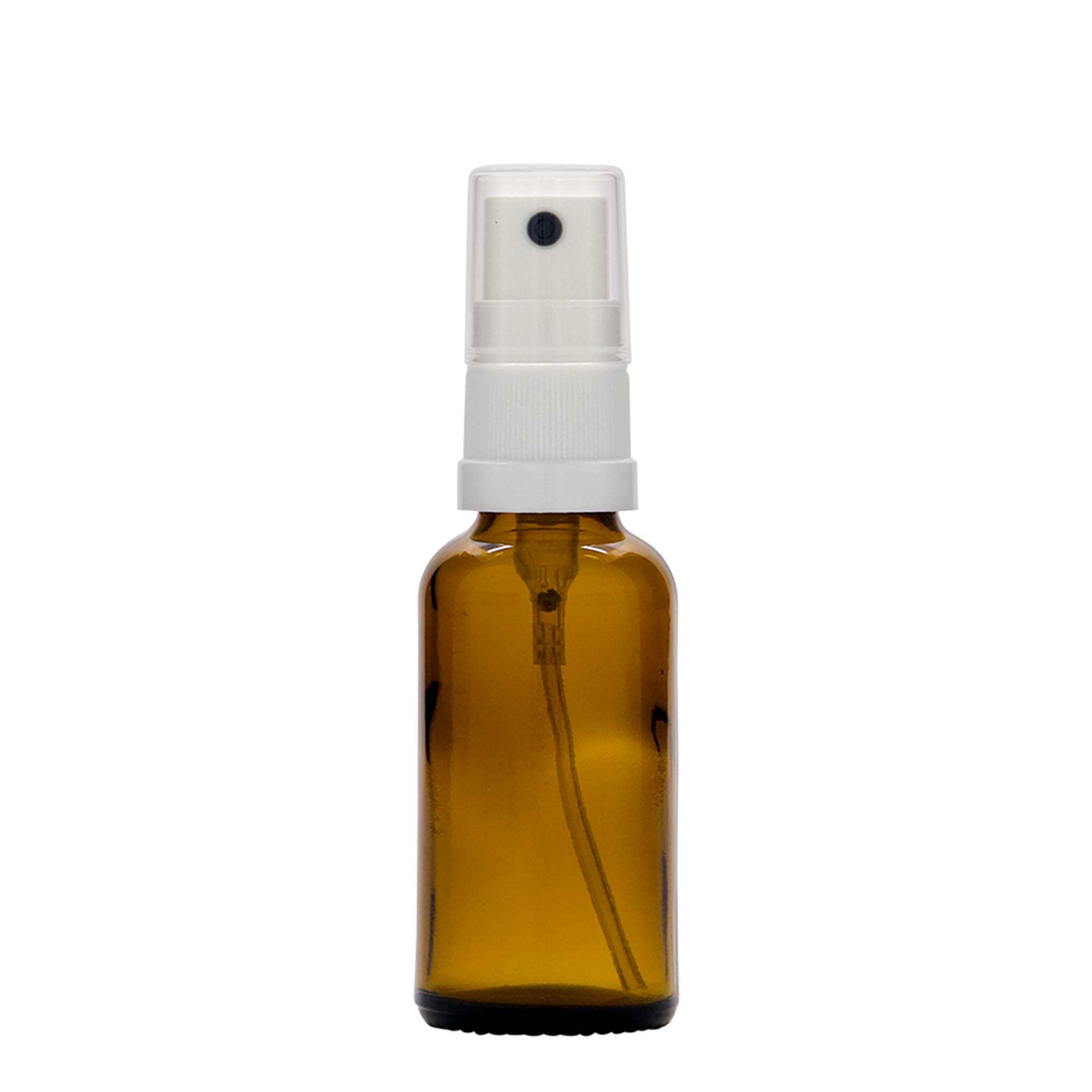 30 ml Sprühflasche Medizin, Glas, braun, Mündung: DIN 18 30 ml Sprühflasche Medizin, Glas, braun, Mündung: DIN 18