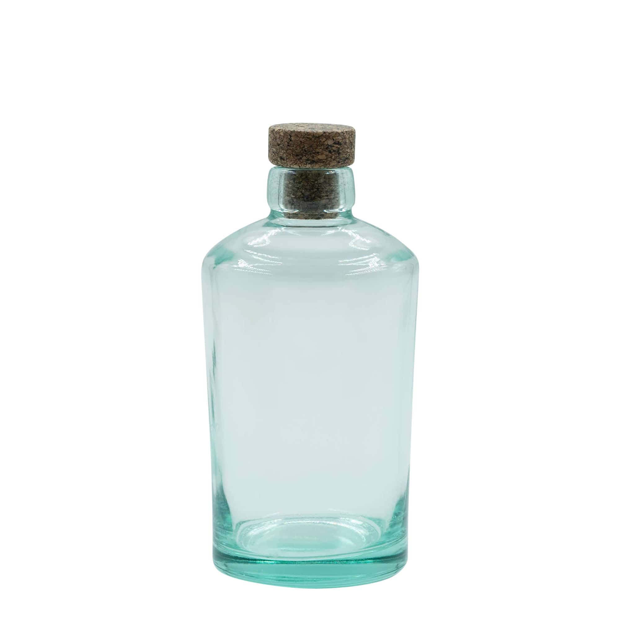500 ml Glasflasche „Barrel“, Mündung: Kork