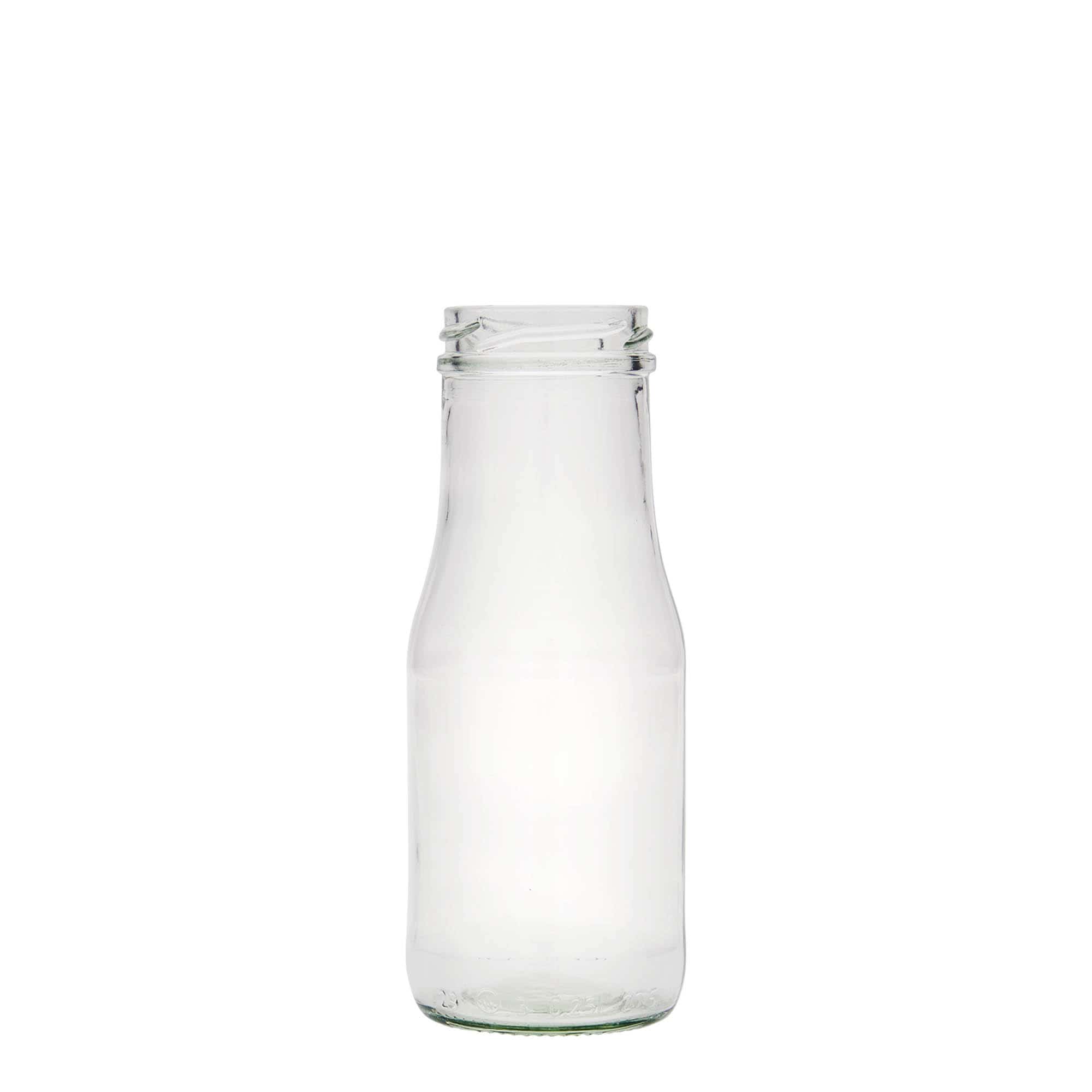 250 ml Glasflasche Susann, Mündung: Twist-Off (TO 48) 250 ml Glasflasche Susann, Mündung: Twist-Off (TO 48)
