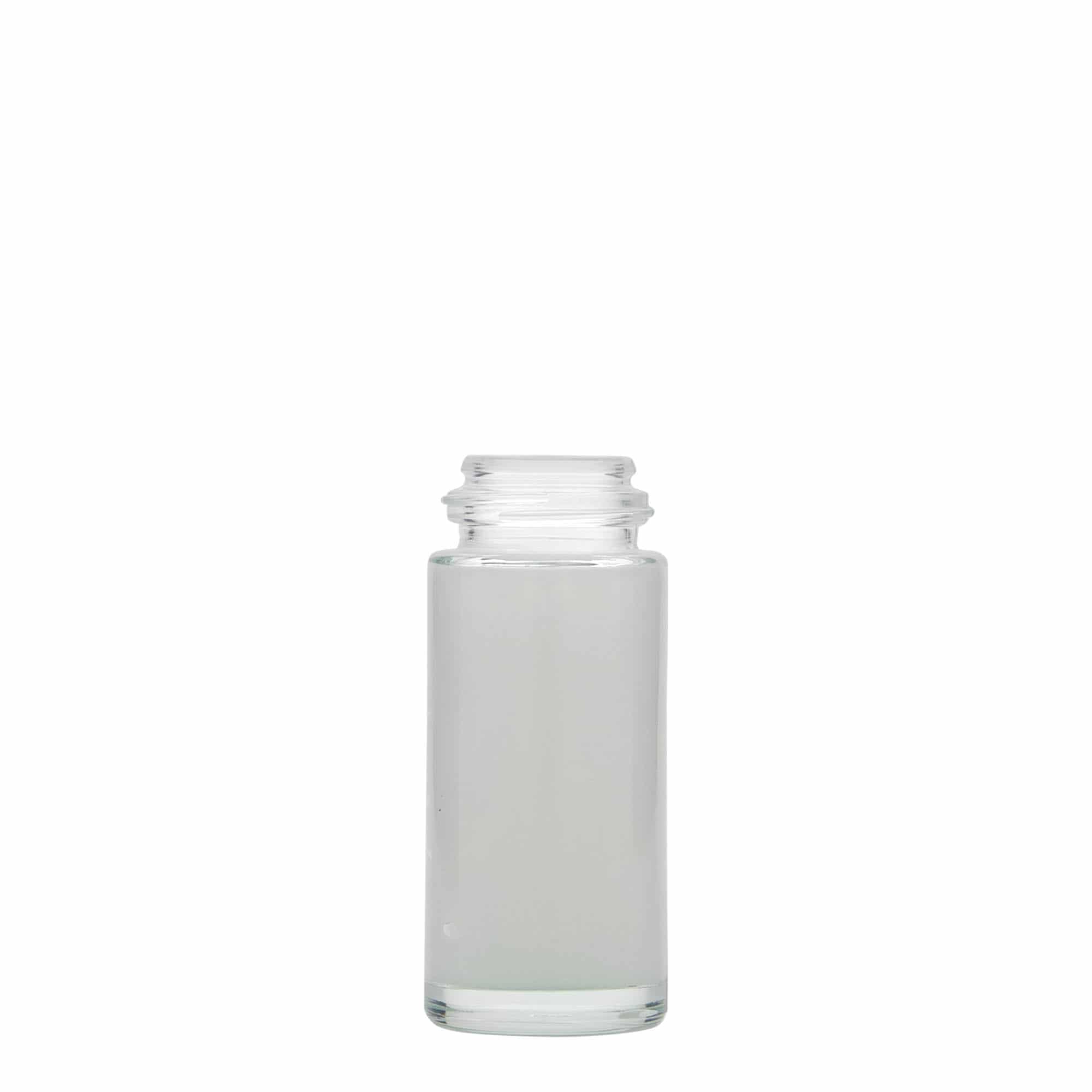 50 ml Roll-On-Flasche, Glas, Mündung: Schraubverschluss