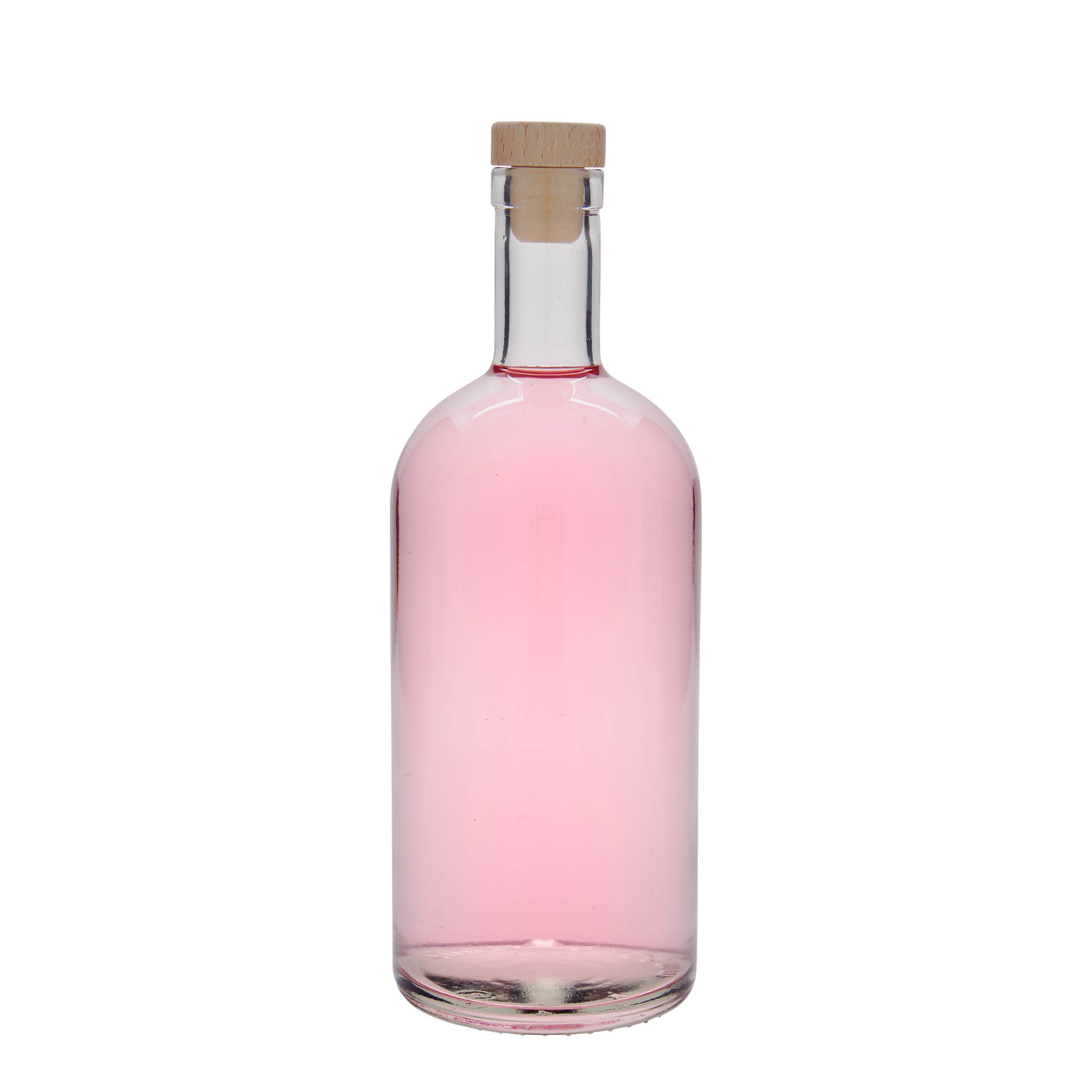 1000 ml Glasflasche 'Gerardino', Mündung: Kork 1000 ml Glasflasche 'Gerardino', Mündung: Kork