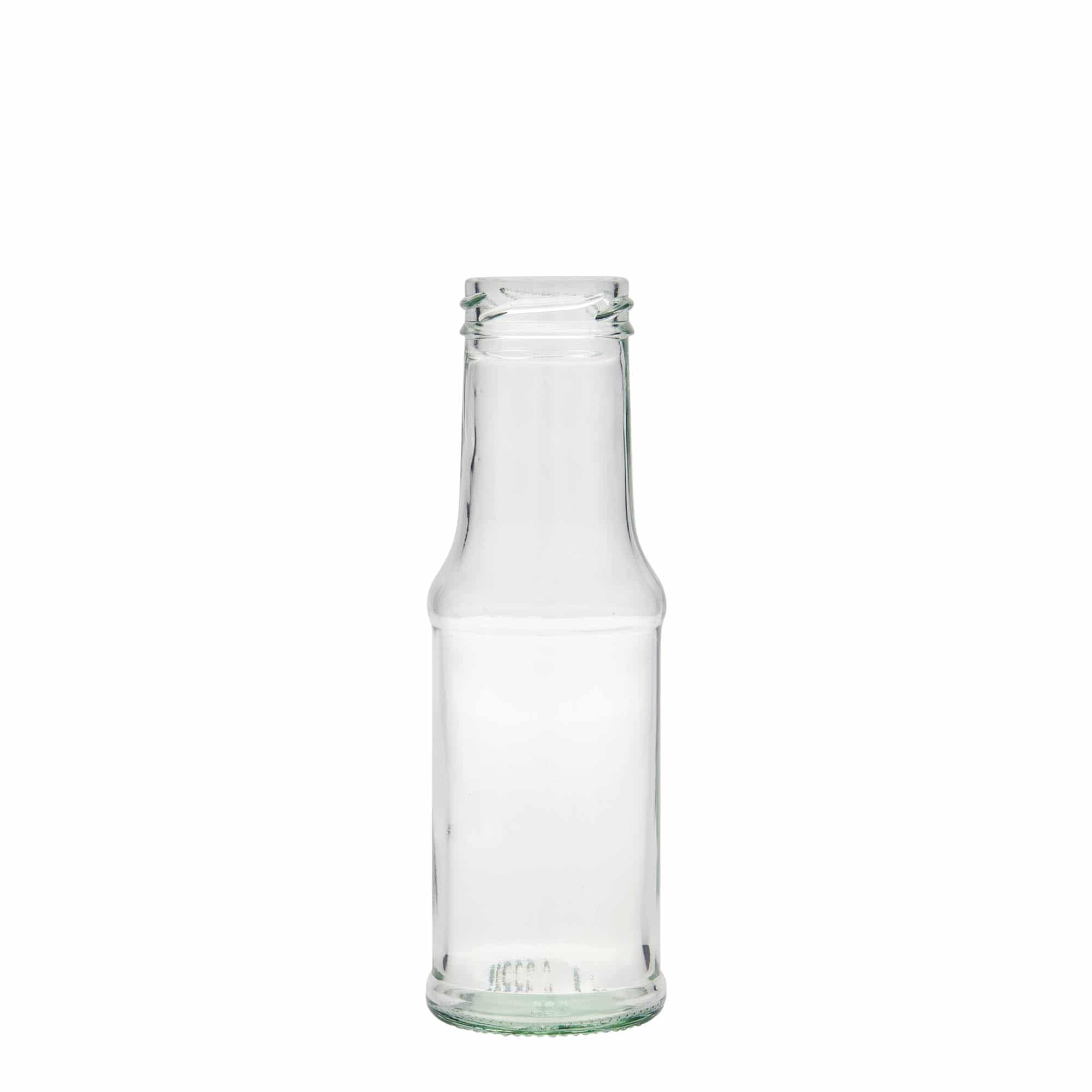 200 ml Soßenflasche, Glas, Mündung: Twist-Off (TO 43) 200 ml Soßenflasche, Glas, Mündung: Twist-Off (TO 43)