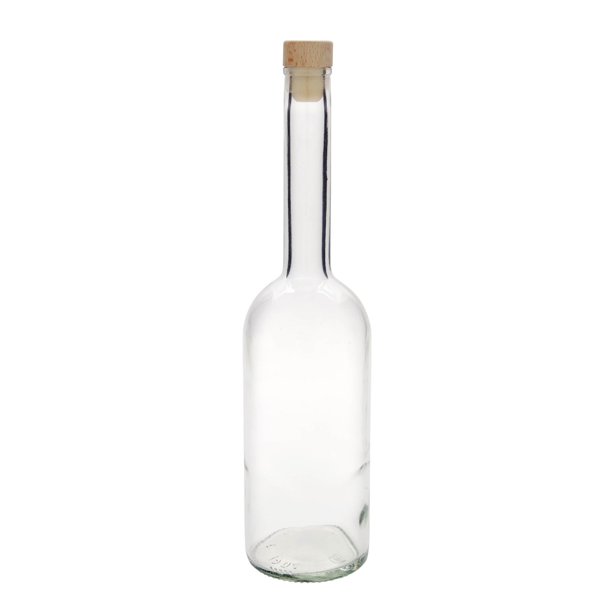 700 ml Glasflasche 'Opera', Mündung: Kork 700 ml Glasflasche 'Opera', Mündung: Kork