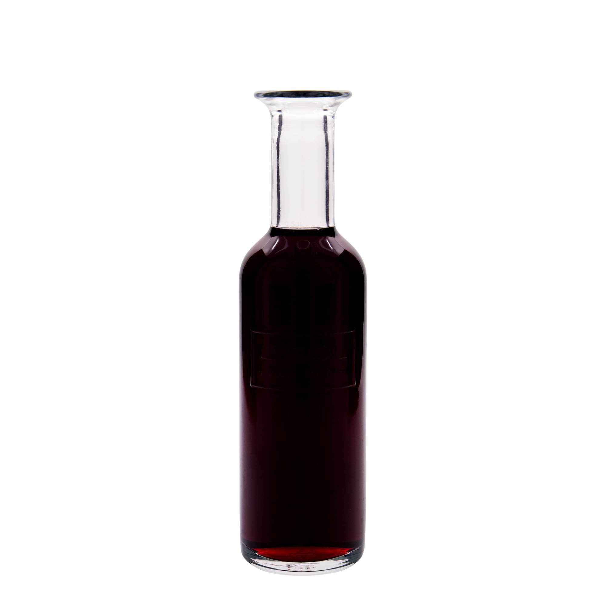 500 ml Glasflasche „Optima Fine Wine“, Mündung: Kork