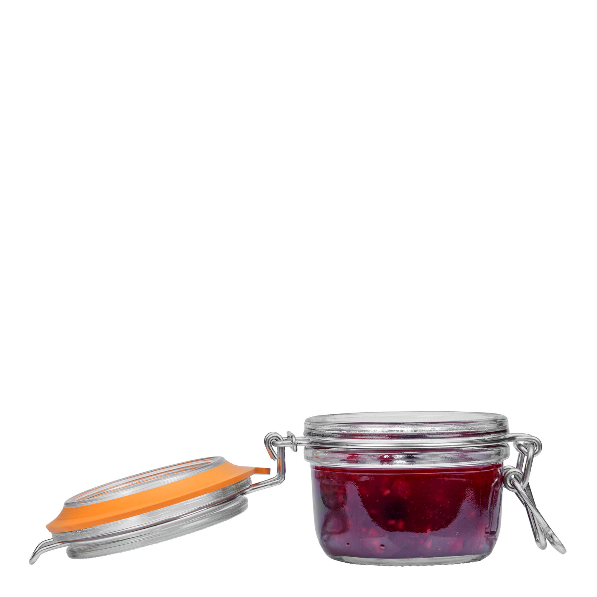 125 ml Drahtbügelglas 'Le Parfait Super Terrine', Mündung: Drahtbügelverschluss 125 ml Drahtbügelglas 'Le Parfait Super Terrine', Mündung: Drahtbügelverschluss