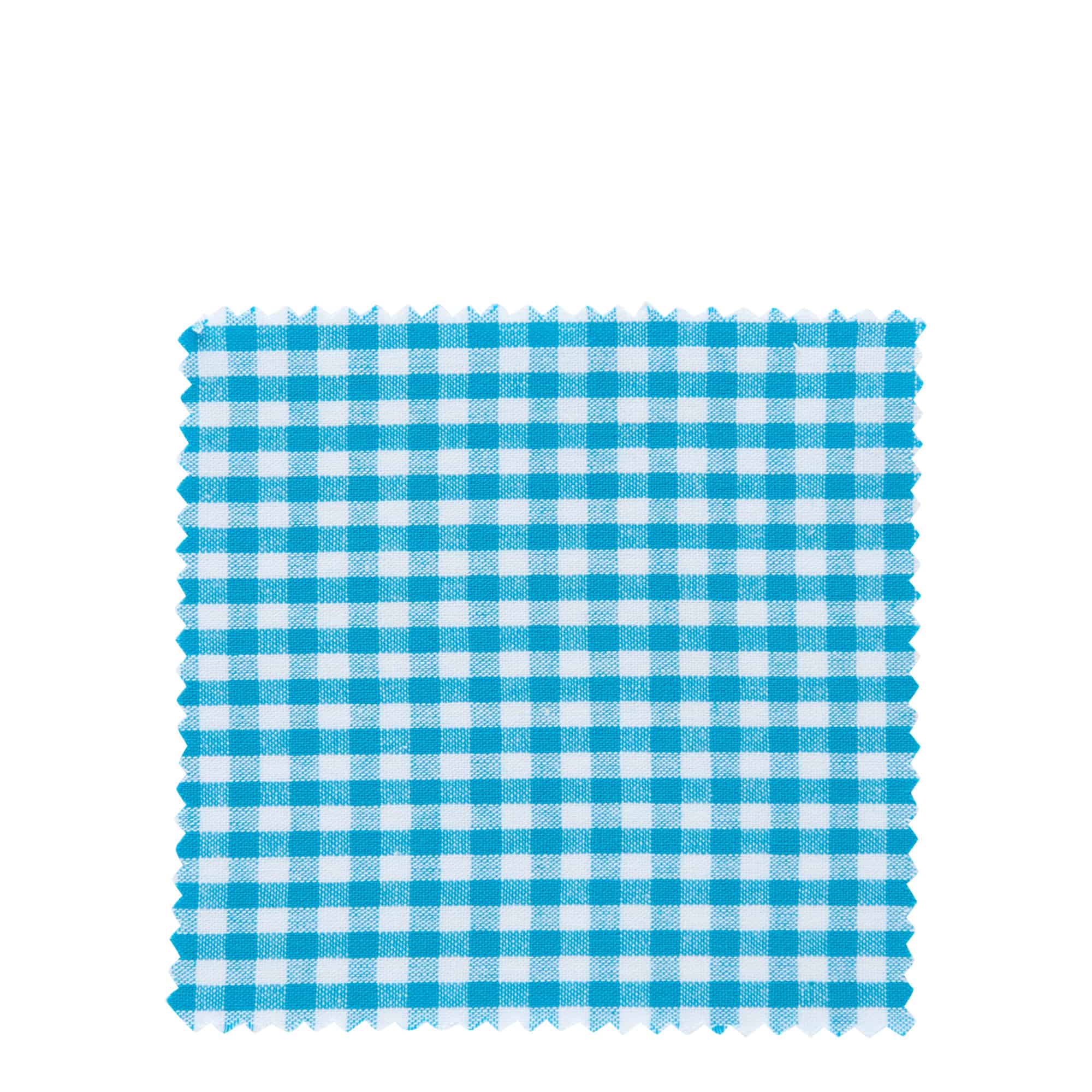 Stoffdeckchen kariert 12x12, quadratisch, Textil, blau, Mündung: TO38-TO53