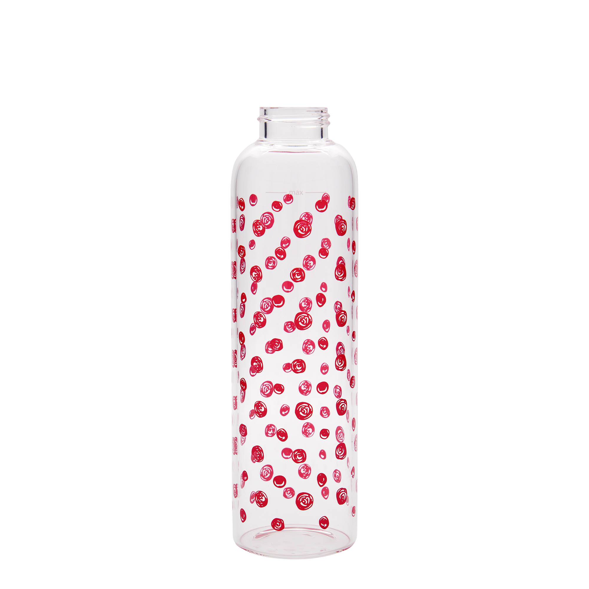 500 ml Trinkflasche 'Perseus - Rote Punkte', Mündung: Schraubverschluss 500 ml Trinkflasche 'Perseus - Rote Punkte', Mündung: Schraubverschluss