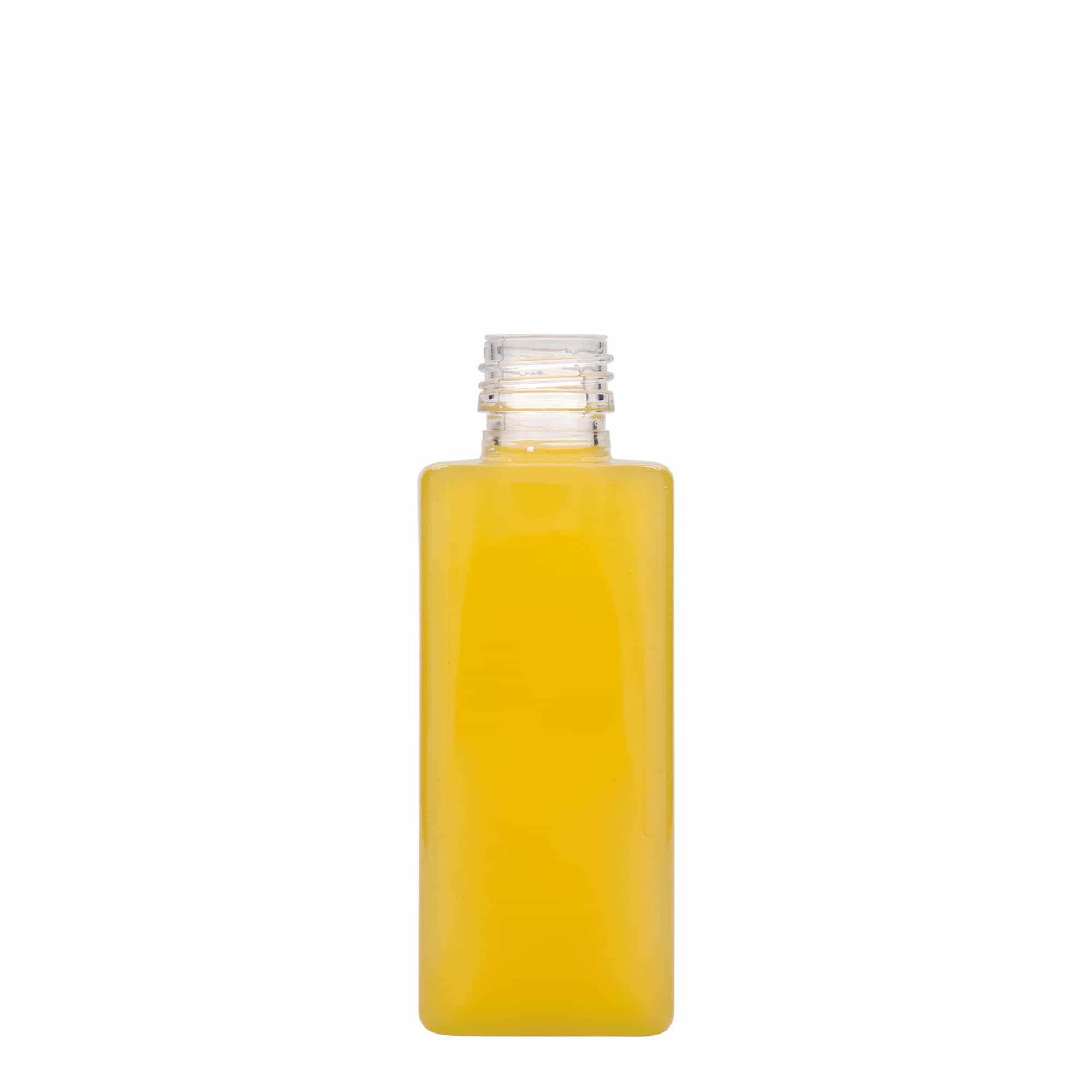250 ml PET-Flasche 'Karl', quadratisch, Kunststoff, Mündung: PP 28 250 ml PET-Flasche 'Karl', quadratisch, Kunststoff, Mündung: PP 28