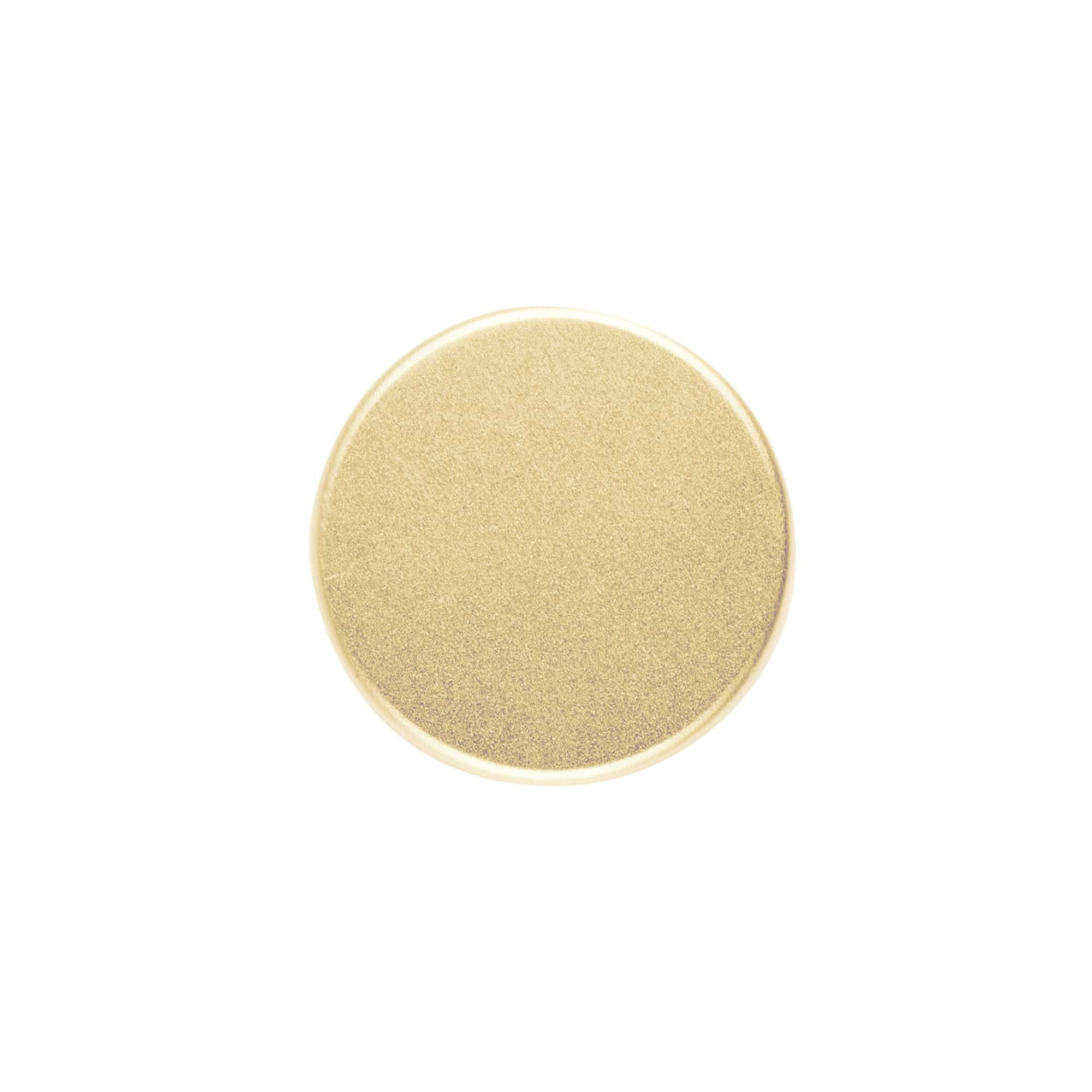Schraubverschluss, Metall, gold, für Mündung: GPI 33/400 Schraubverschluss, Metall, gold, für Mündung: GPI 33/400