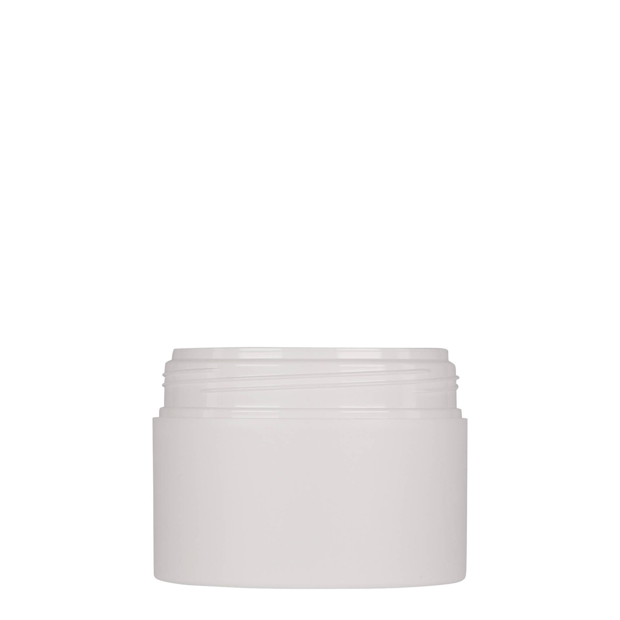 150 ml Kunststoffdose 'Antonella', PP, weiß, Mündung: Schraubverschluss