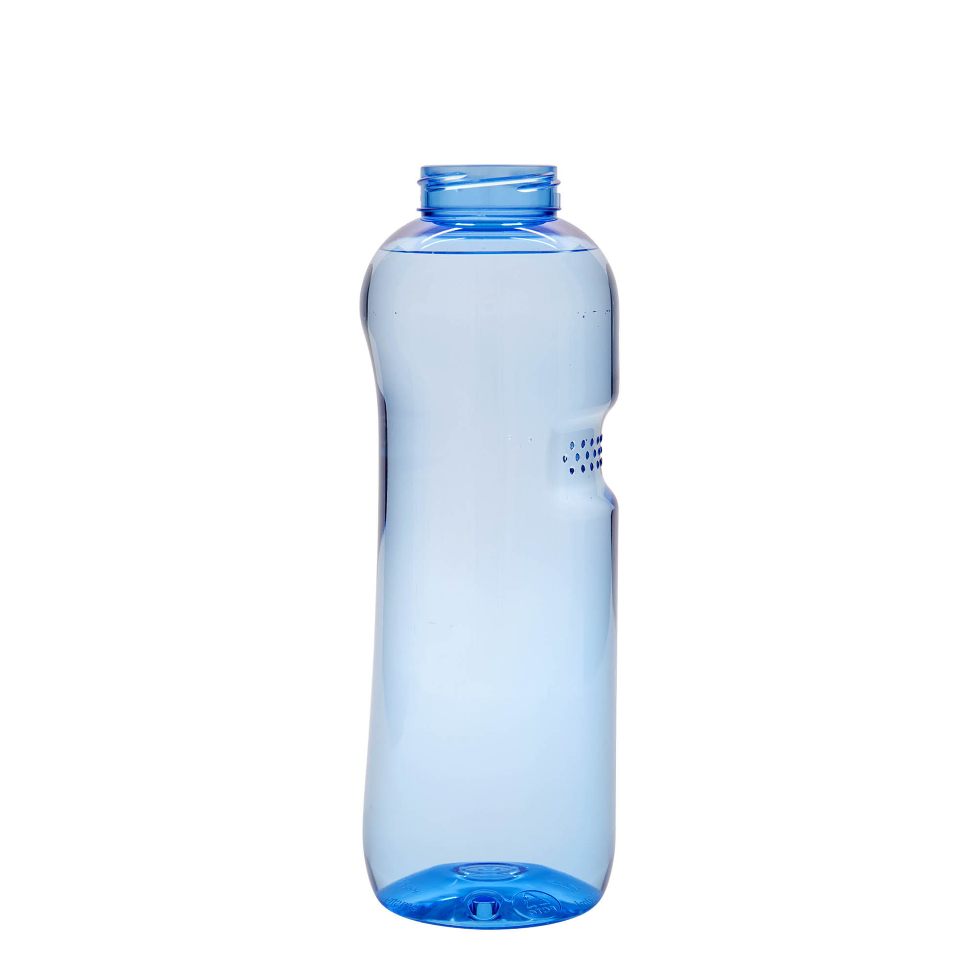 1.000 ml PET-Trinkflasche „Kavodrink“, Kunststoff, blau