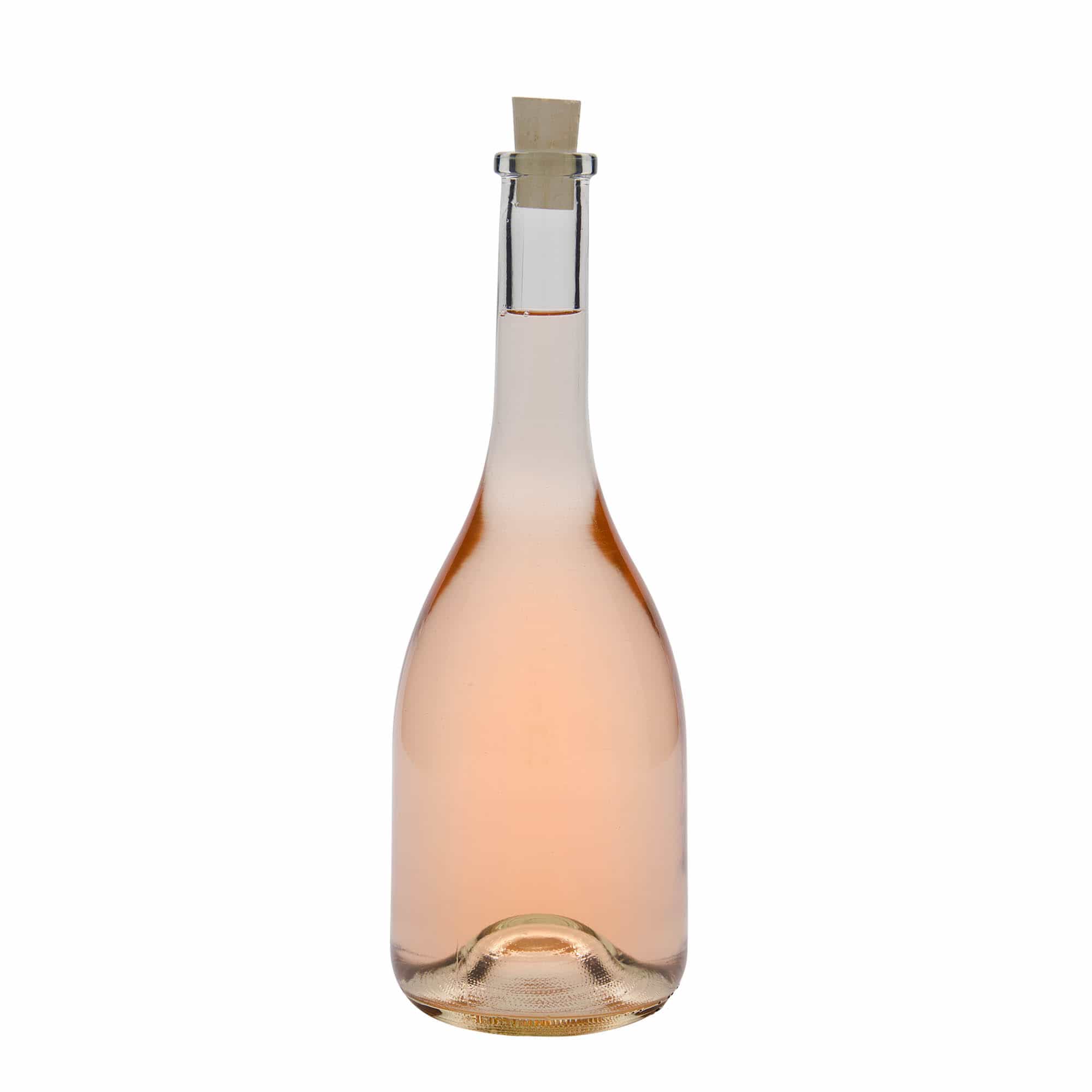750 ml Glasflasche „Rustica“, Mündung: Kork