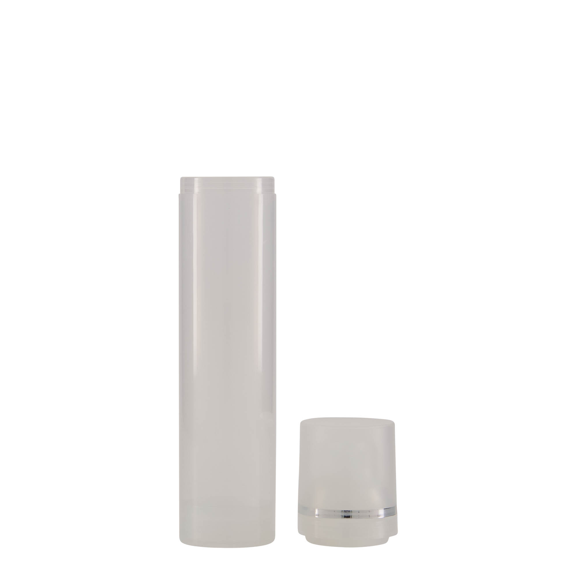 100 ml Airless Dispenser 'Mezzo', PP-Kunststoff, natur 100 ml Airless Dispenser 'Mezzo', PP-Kunststoff, natur
