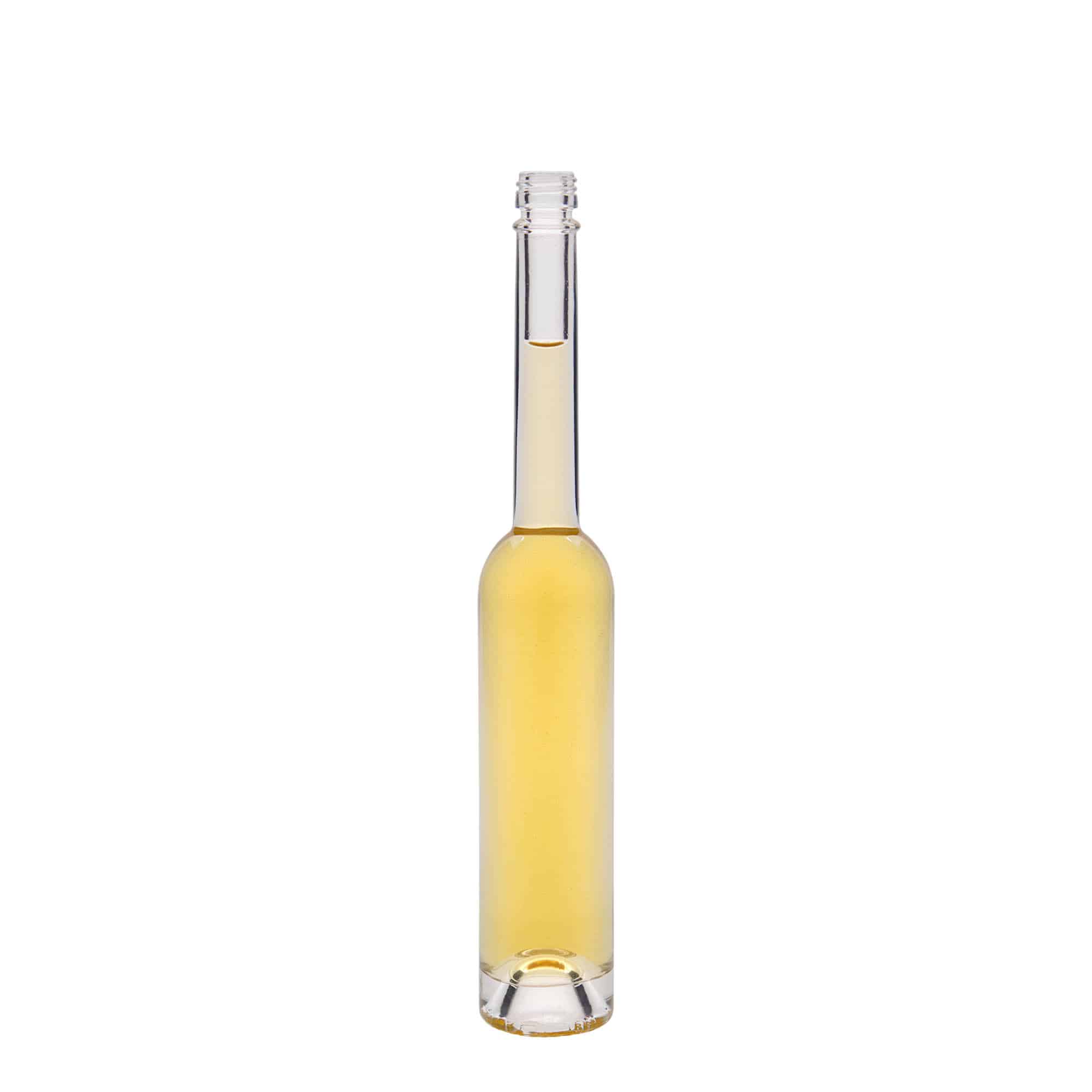 100 ml Glasflasche 'Platina', Mündung: PP 18 100 ml Glasflasche 'Platina', Mündung: PP 18