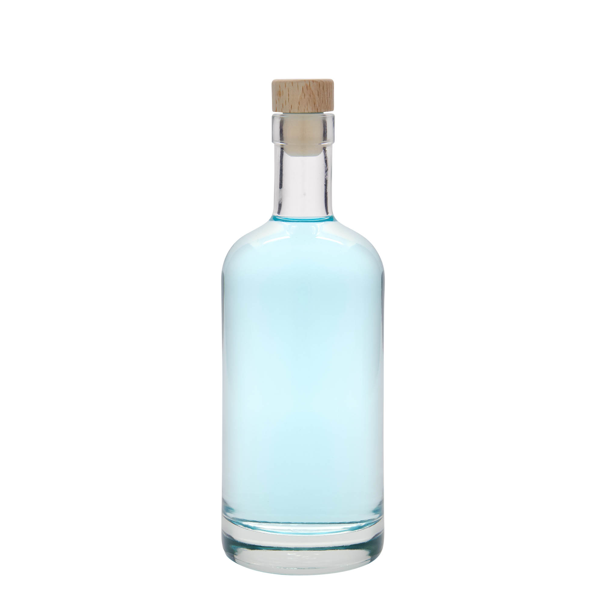 500 ml Glasflasche „Linea Uno“, Mündung: Kork